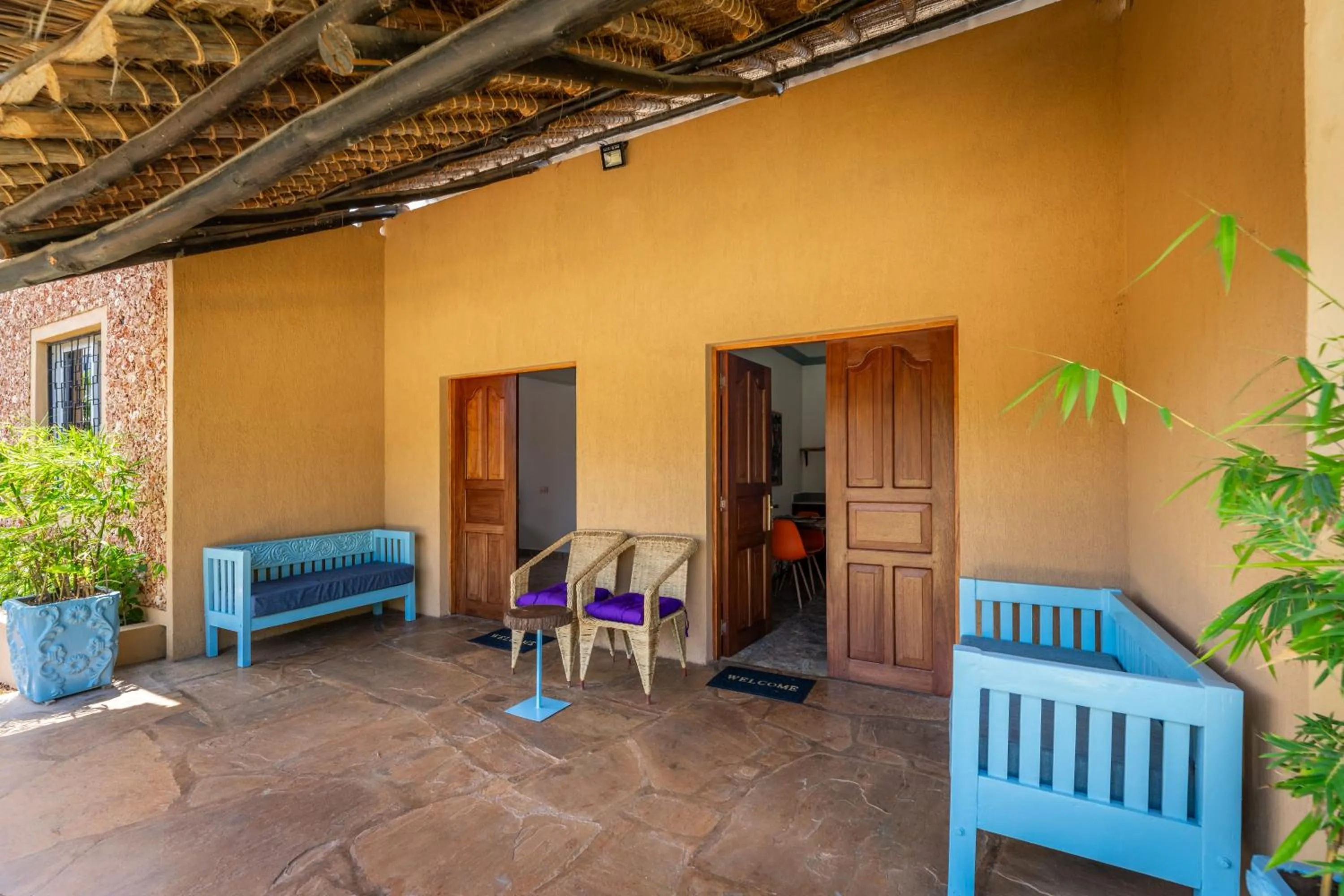 Patio in Babylon Gardens Diani