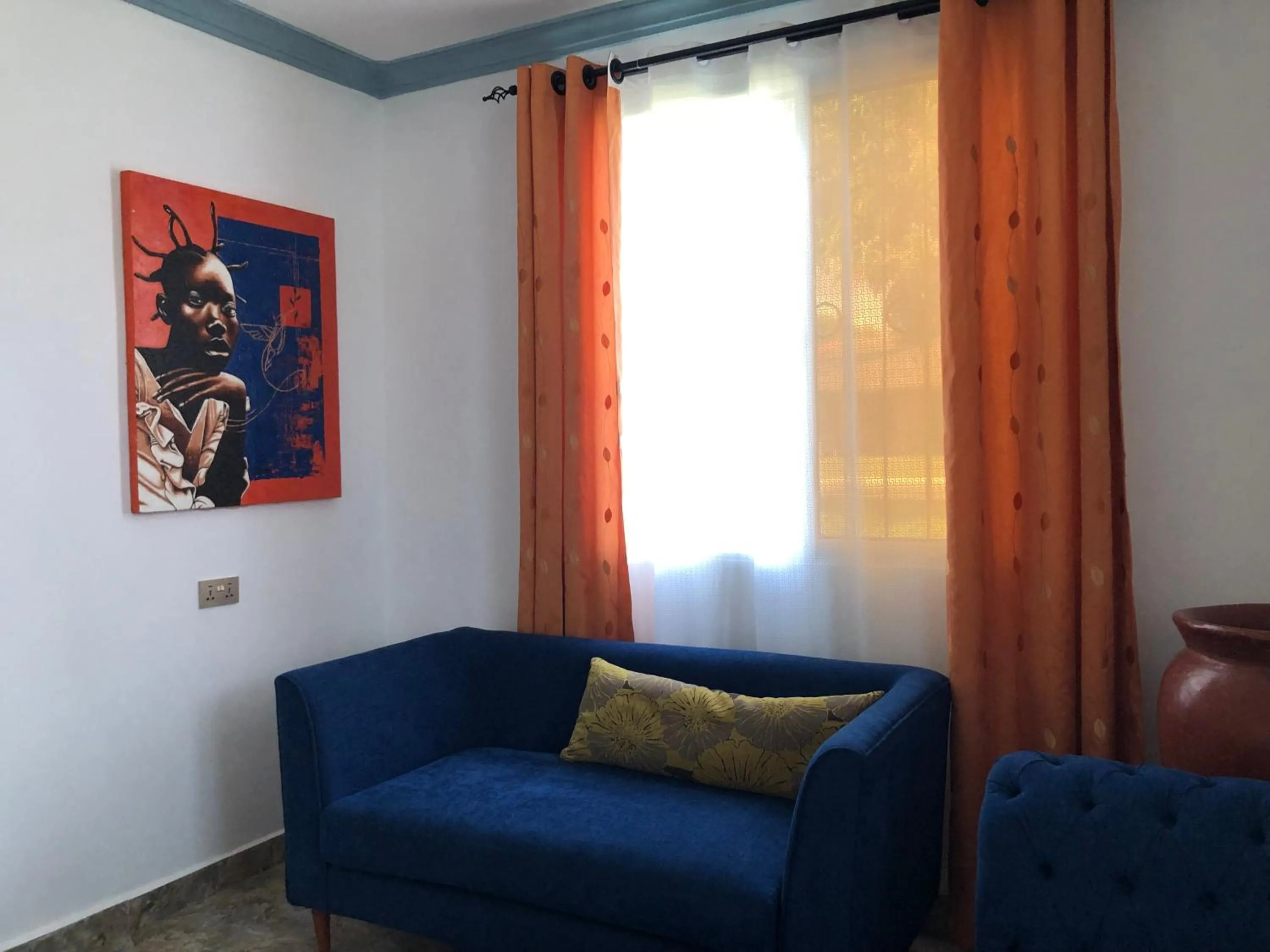 Living room in Babylon Gardens Diani