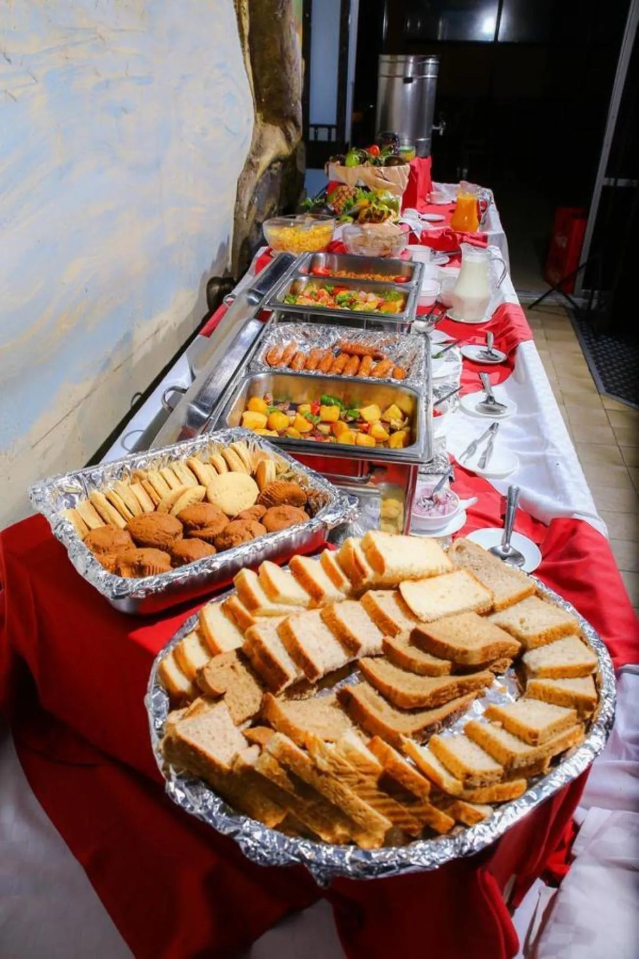 Food and drinks in Sandton Palace Hotel