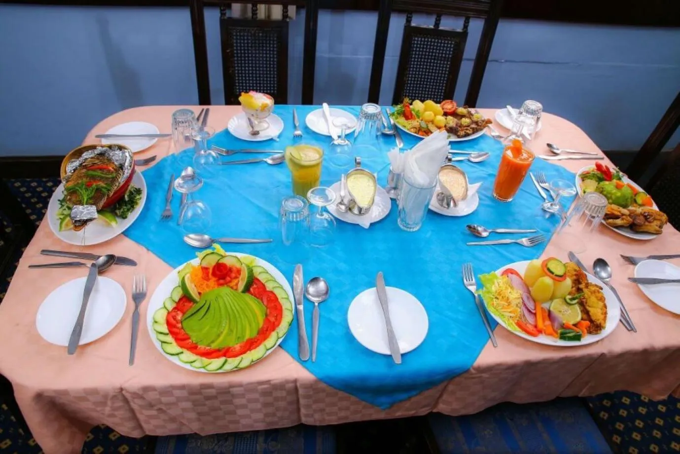 Food and drinks in Sandton Palace Hotel