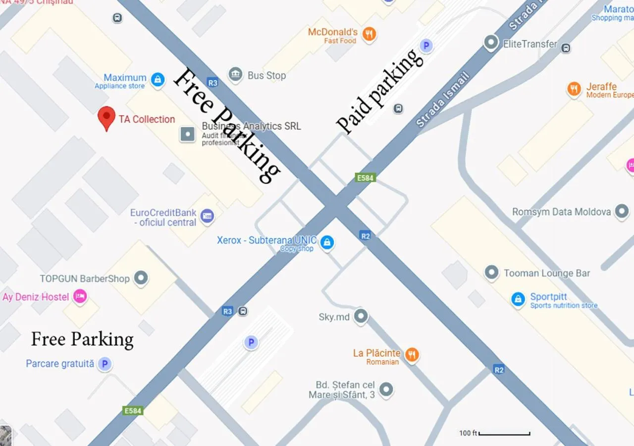 Parking in TA Collection Hotel