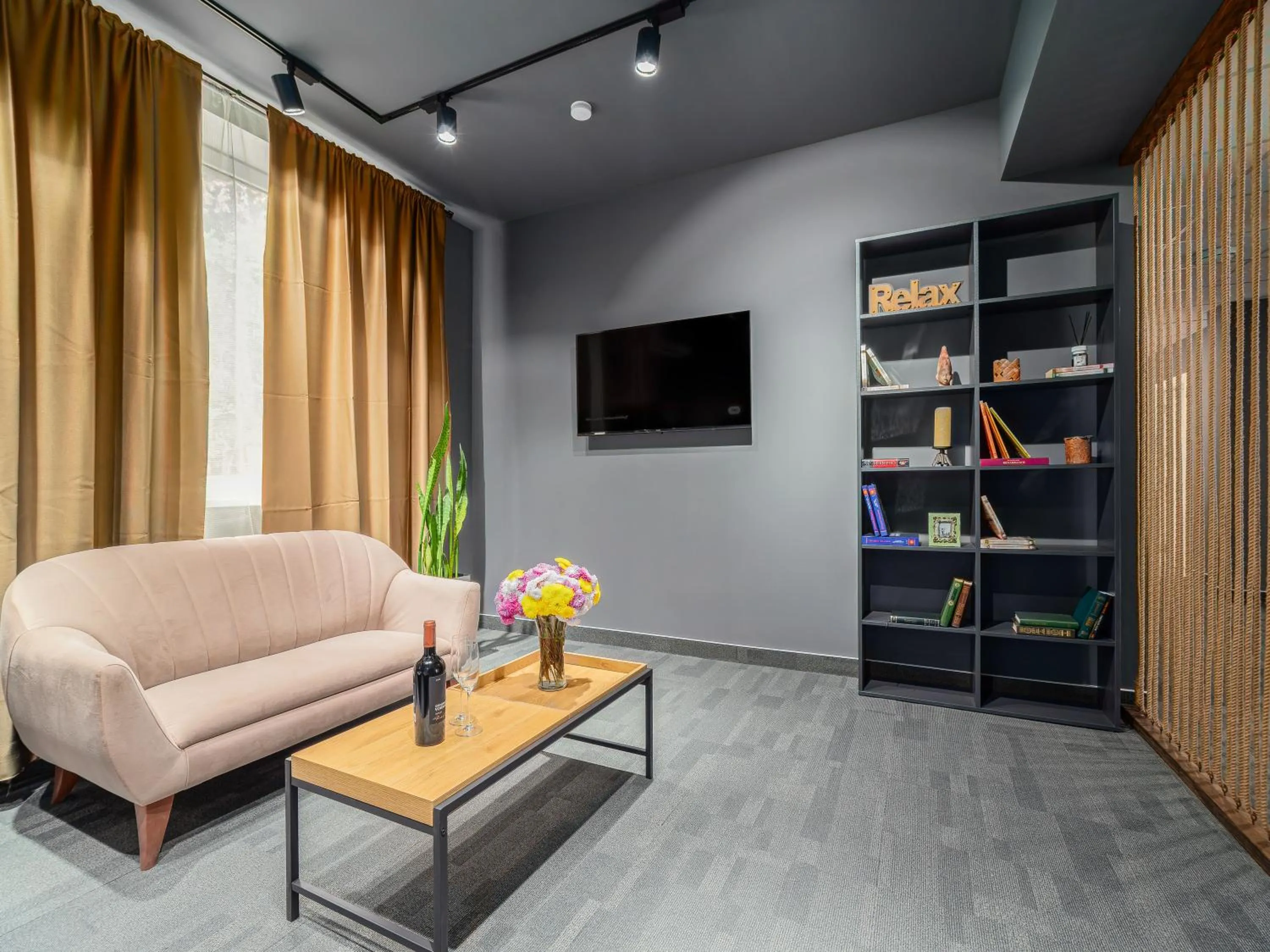 Seating area in TA Collection Hotel