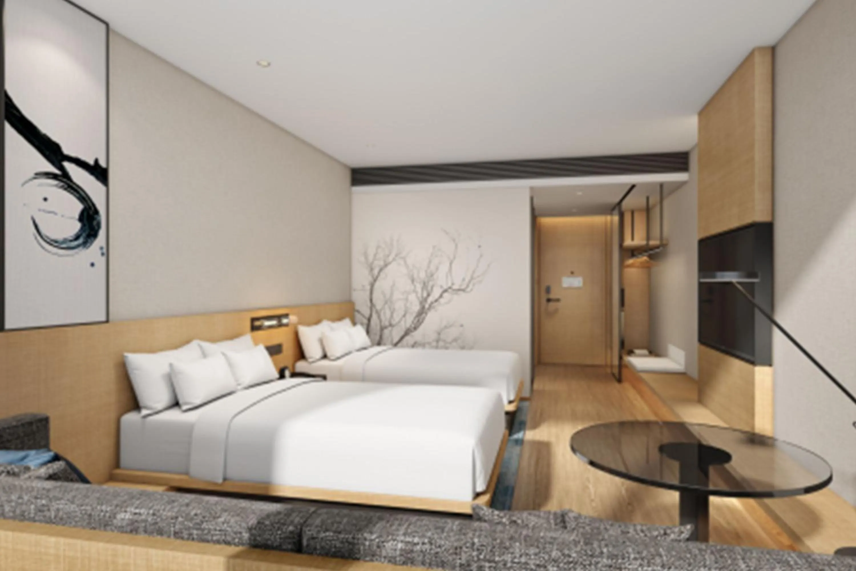 Photo of the whole room, Bed in Fairfield by Marriott Hangzhou Qiantang