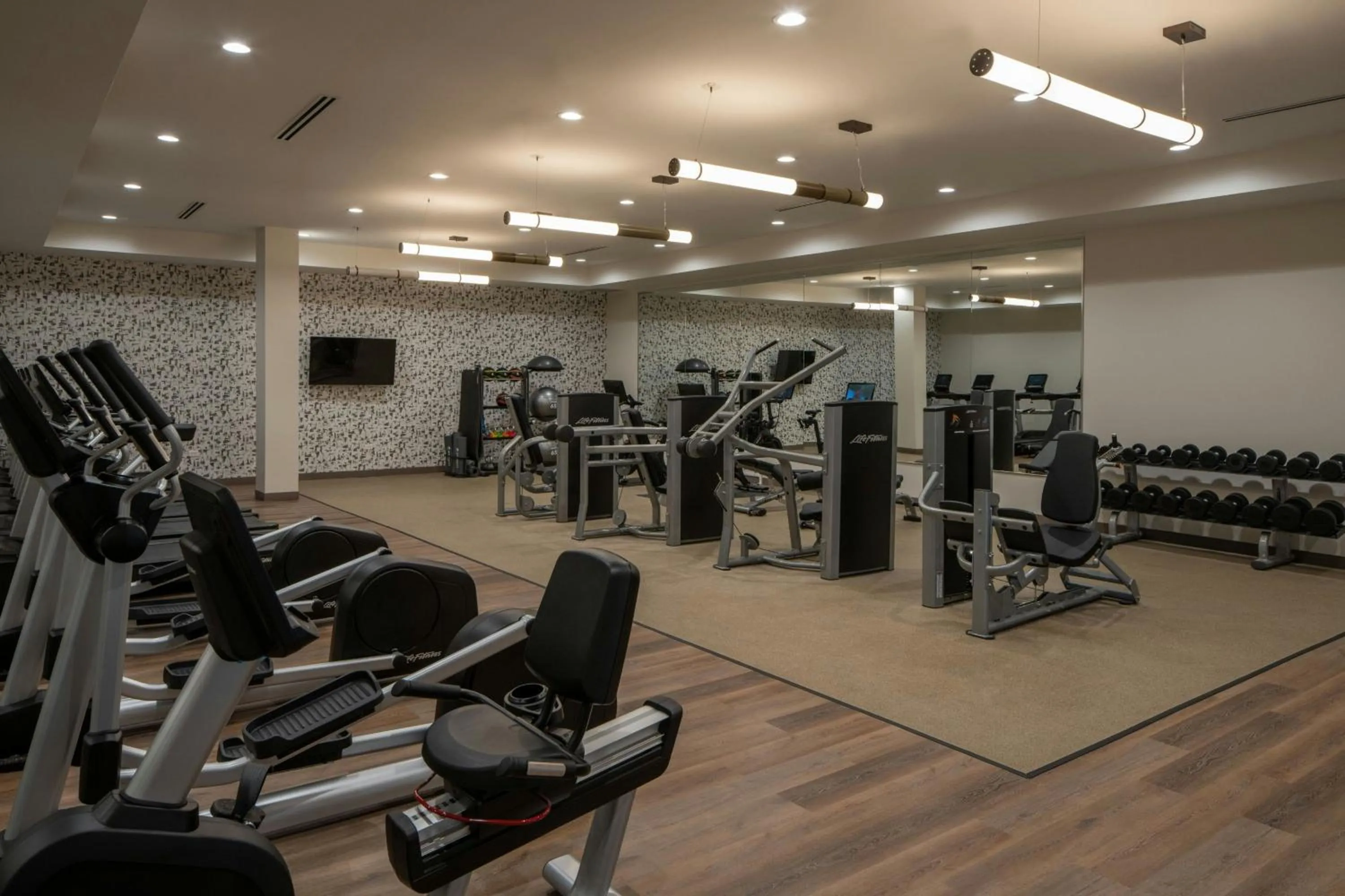 Fitness centre/facilities in The Tallison Hotel, a Tribute Portfolio Hotel