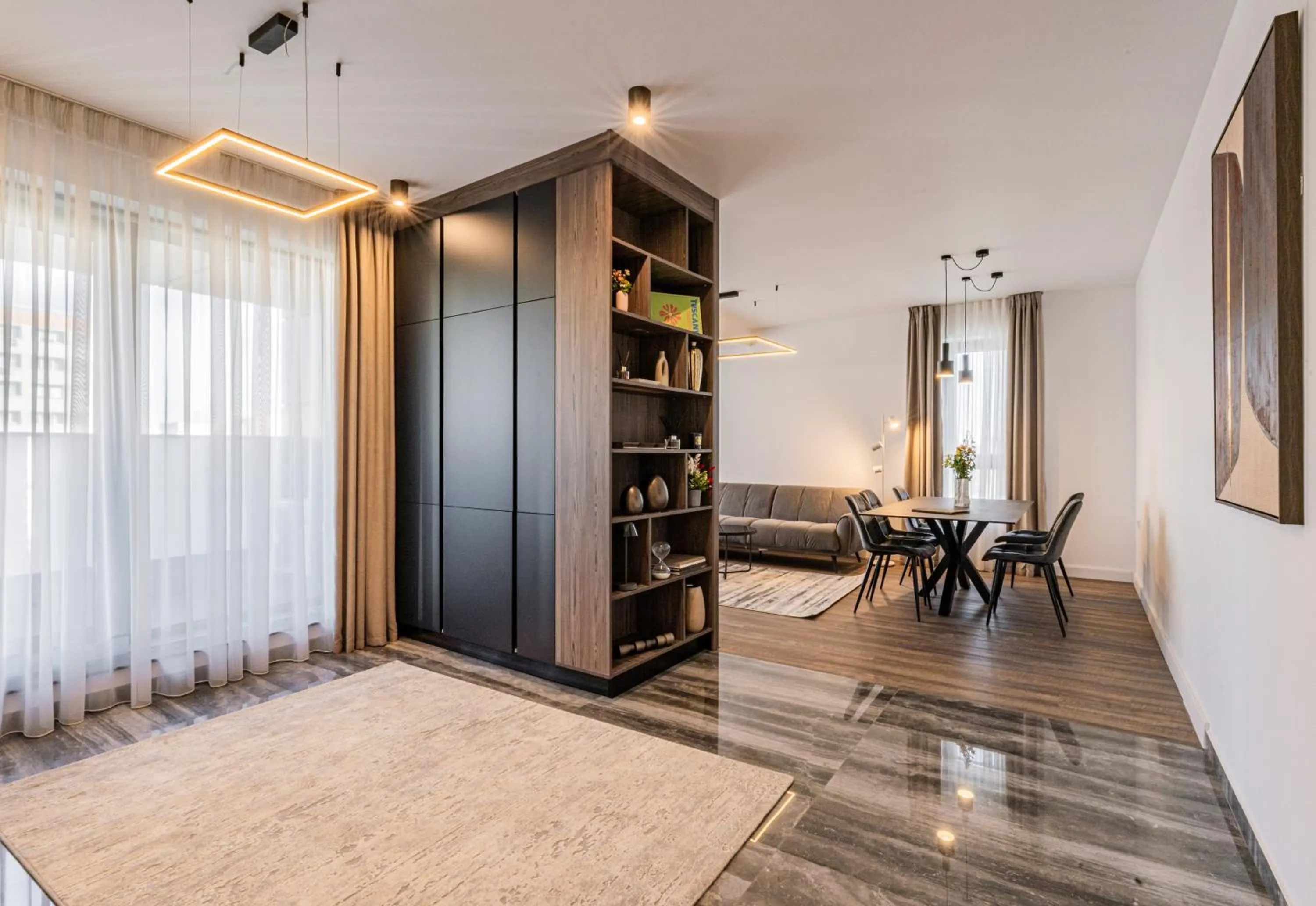 Library in Cavar Aparthotel