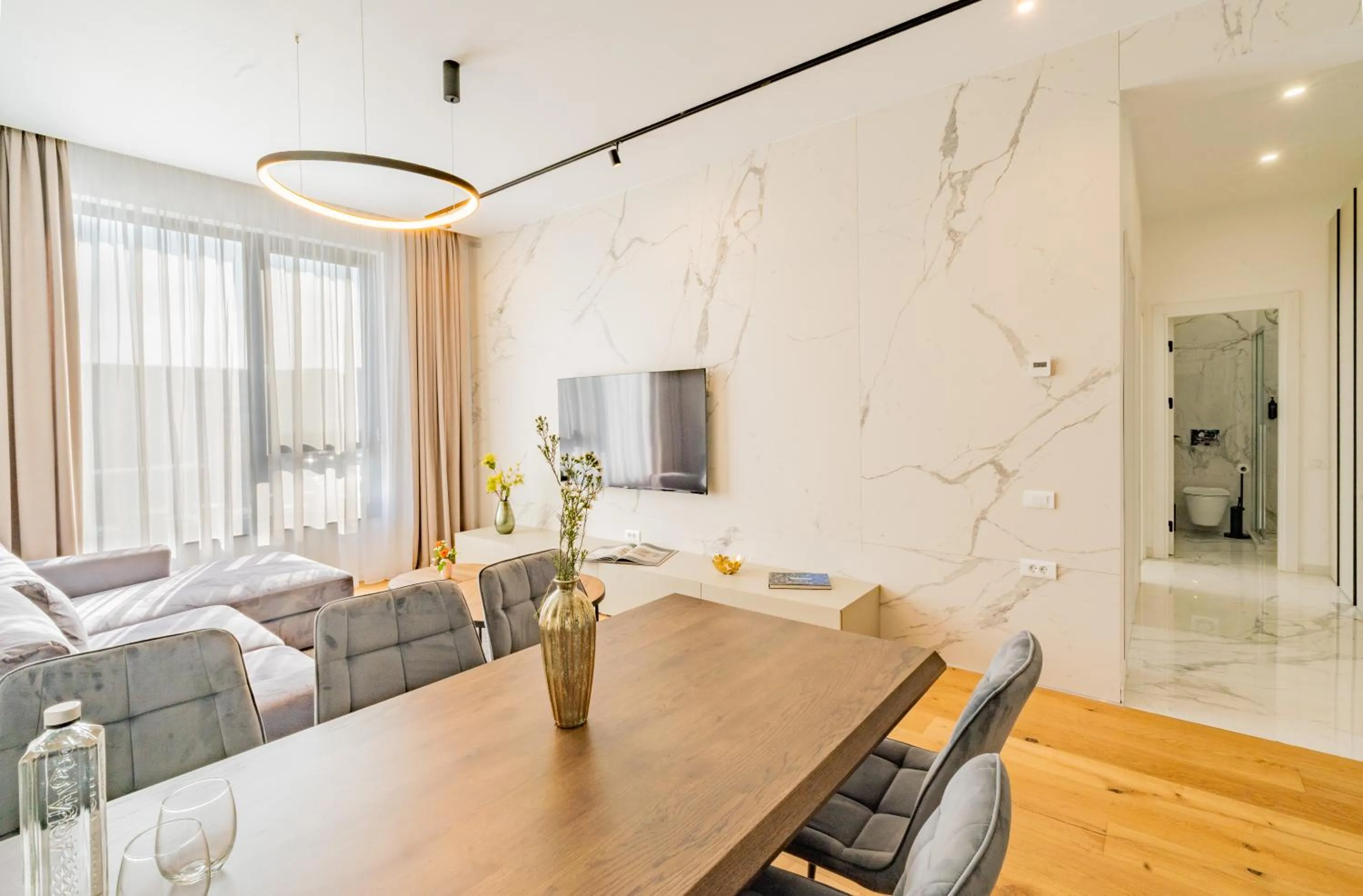 Living room in Cavar Aparthotel