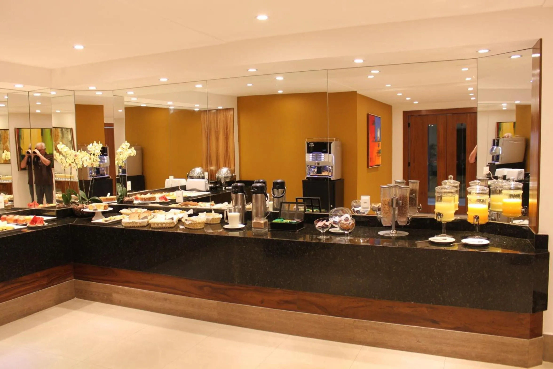 Buffet breakfast in DOM Barra Hotel