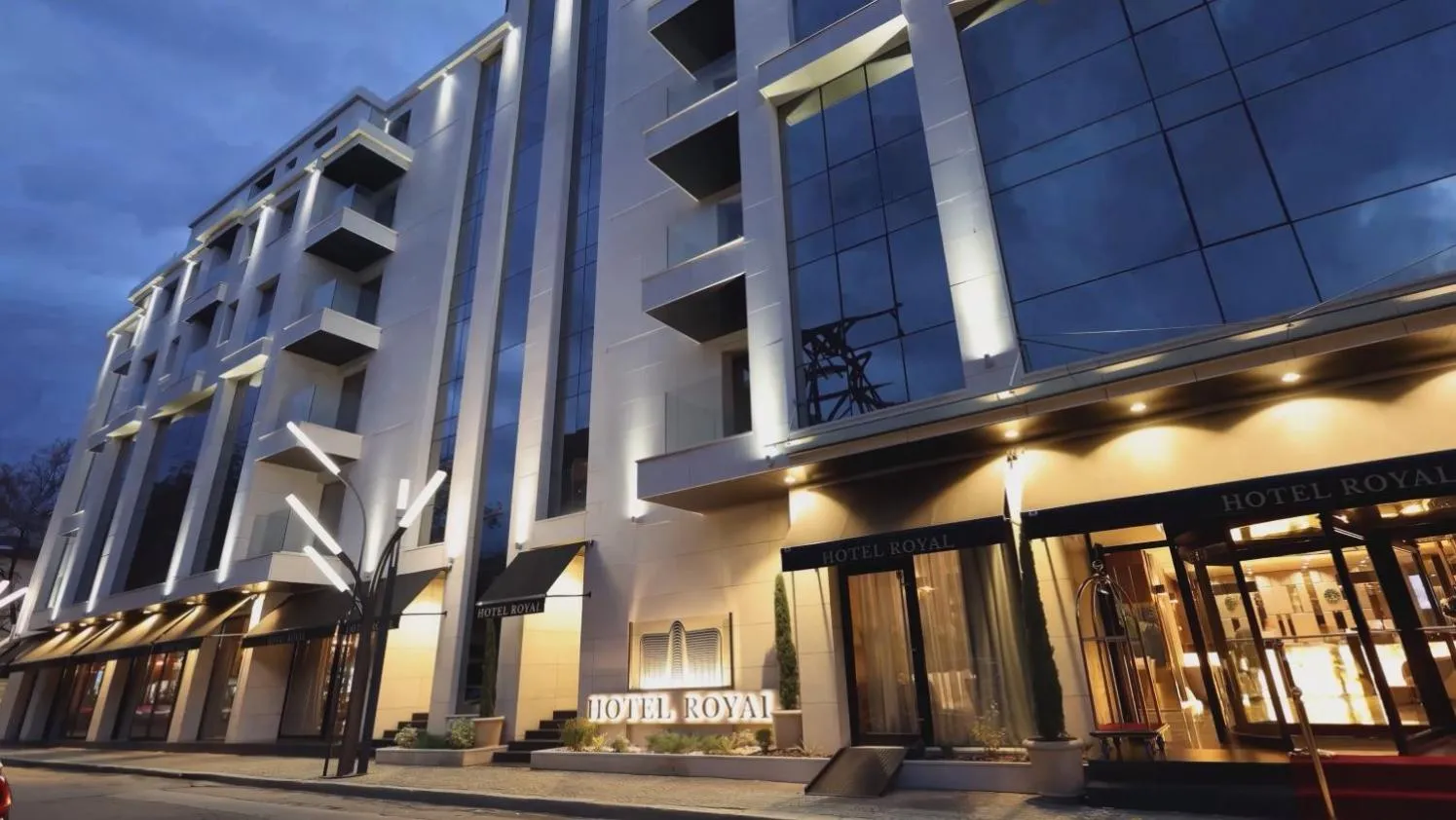 Facade/entrance in Hotel Royal Plovdiv