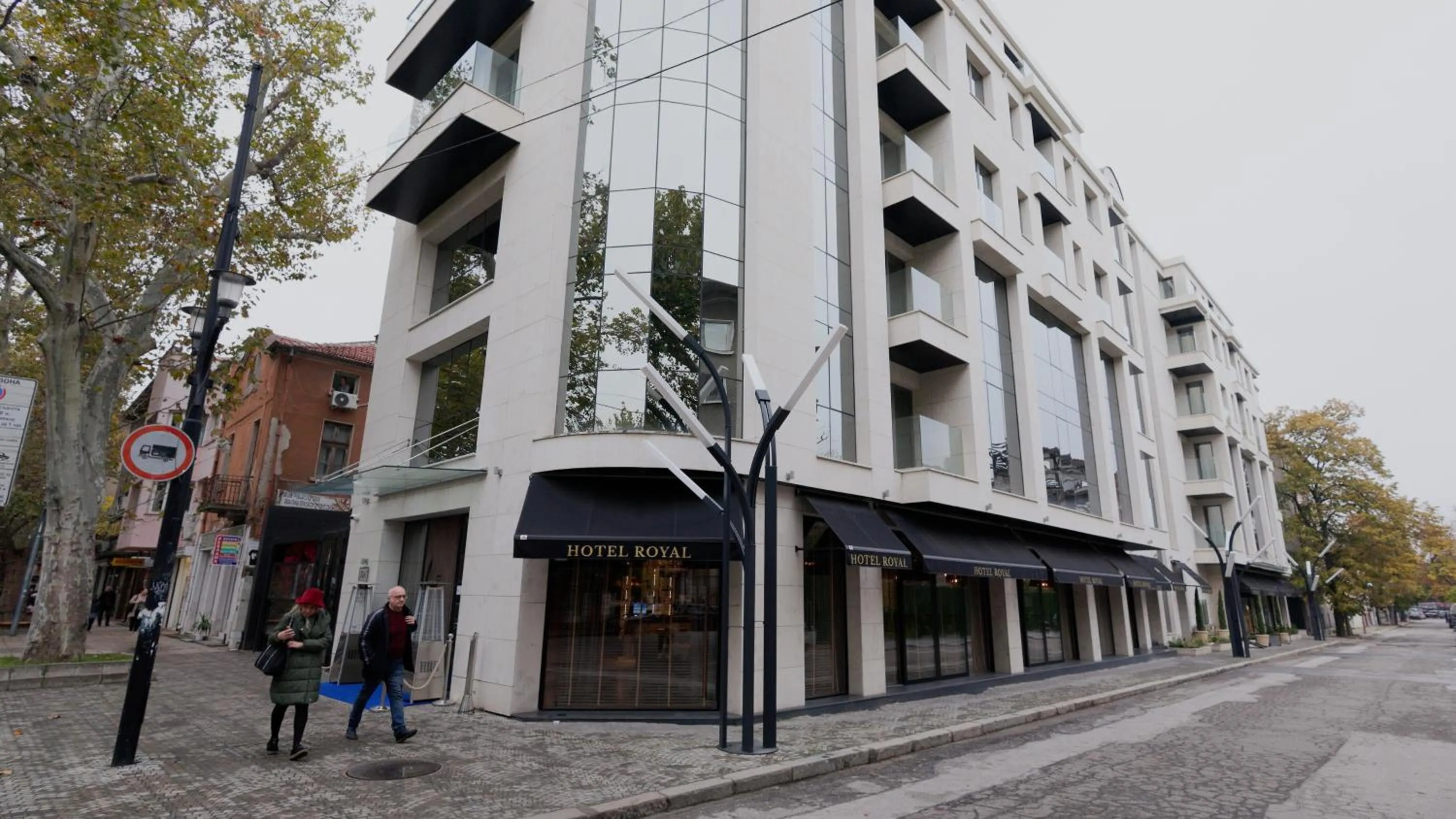 Facade/entrance in Hotel Royal Plovdiv