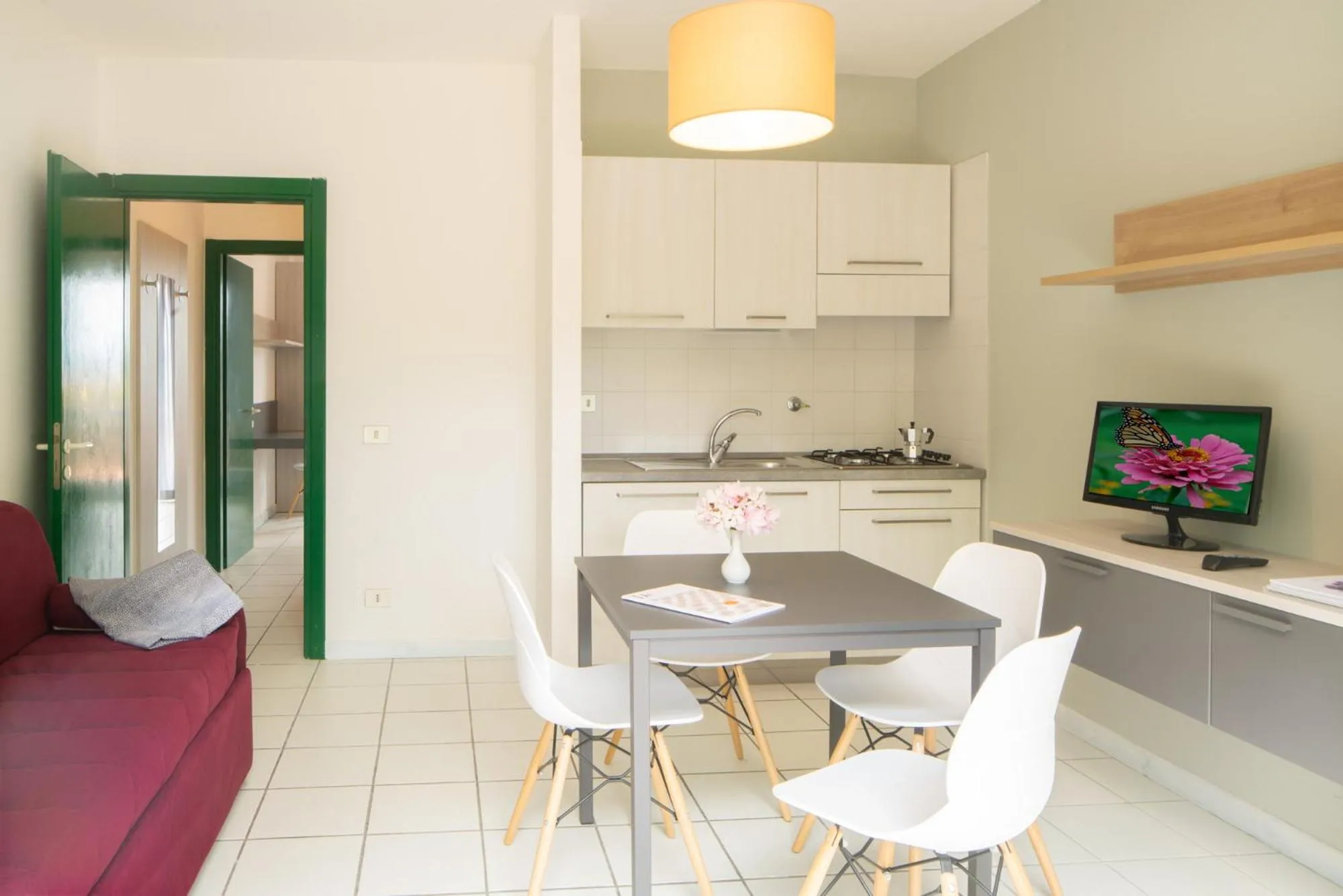 Kitchen or kitchenette in Hotel & Resort Sant'Anna Del Volterraio