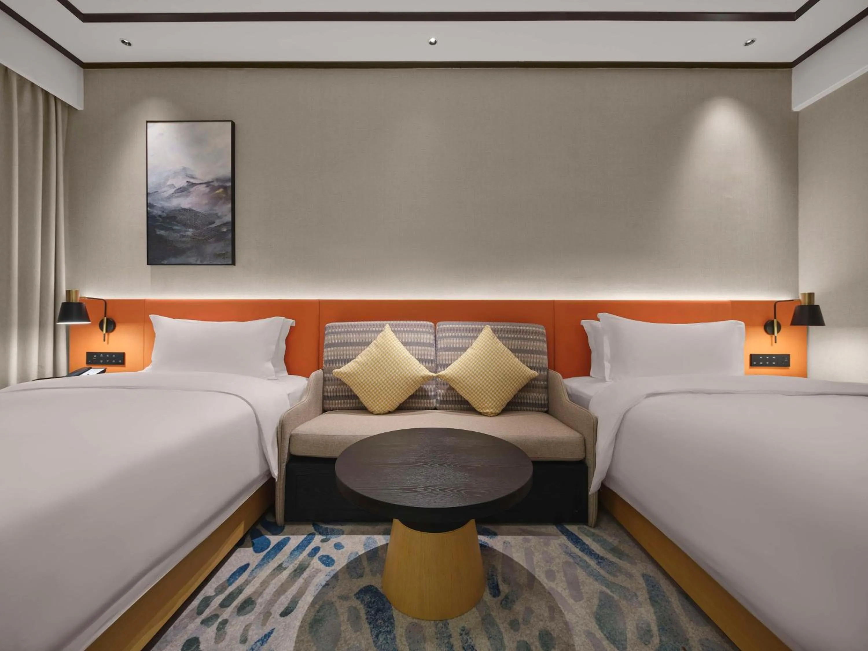 Bed in Hilton Garden Inn Huaihua Anjiang