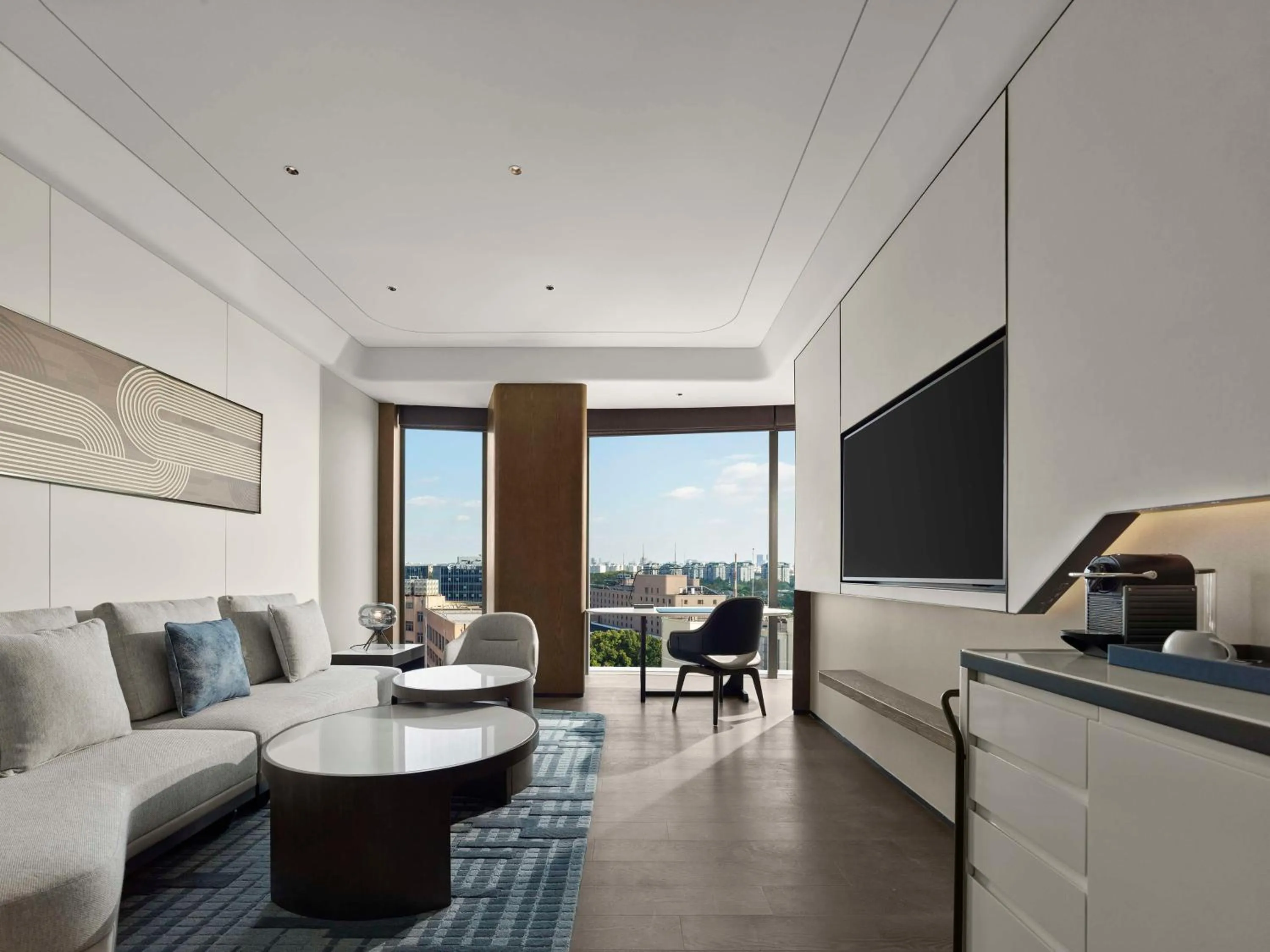 Living room in Hilton Shanghai Hongqiao International Airport