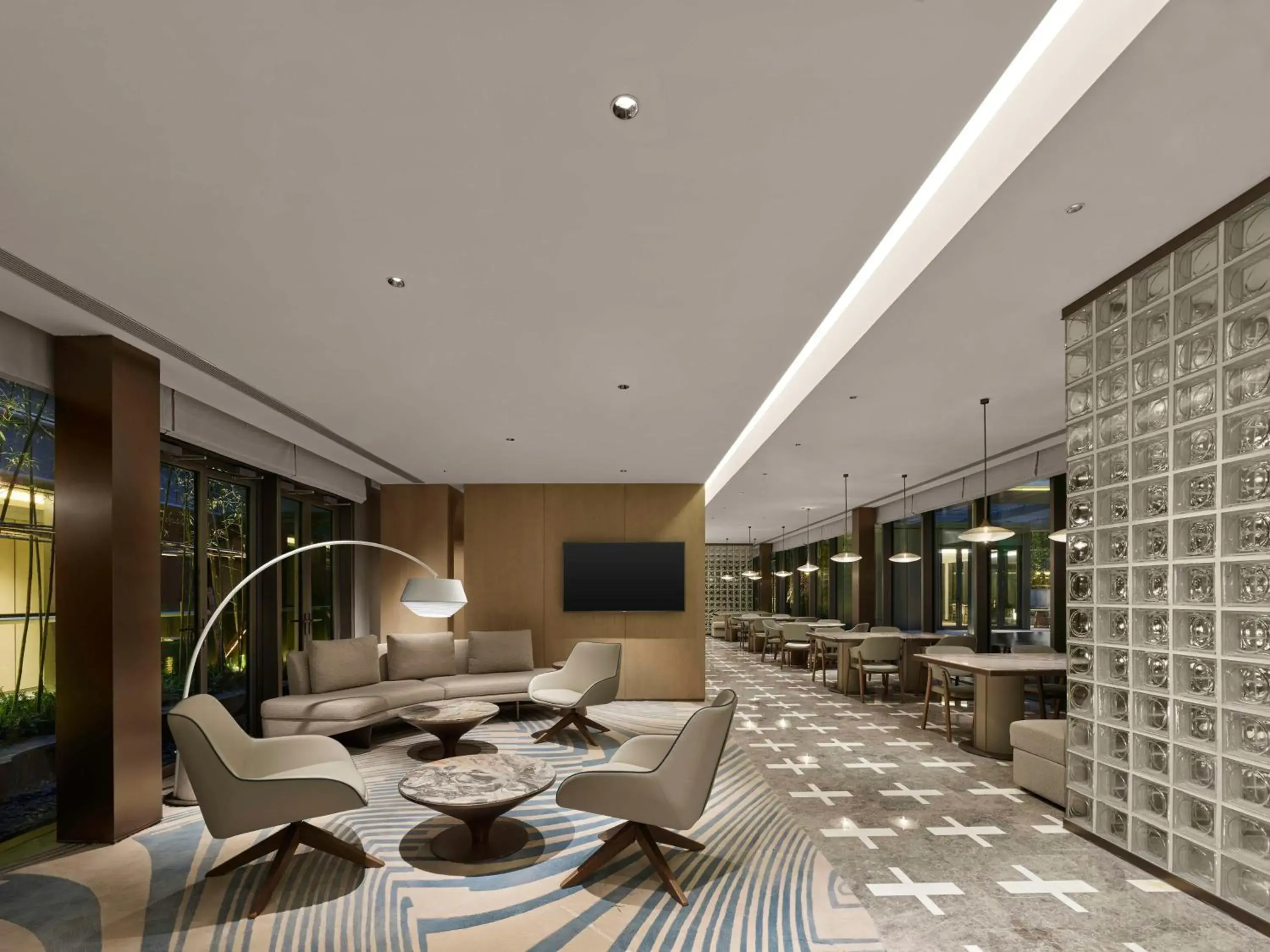 Property building in Hilton Shanghai Hongqiao International Airport Property building in Hilton Shanghai Hongqiao International Airport