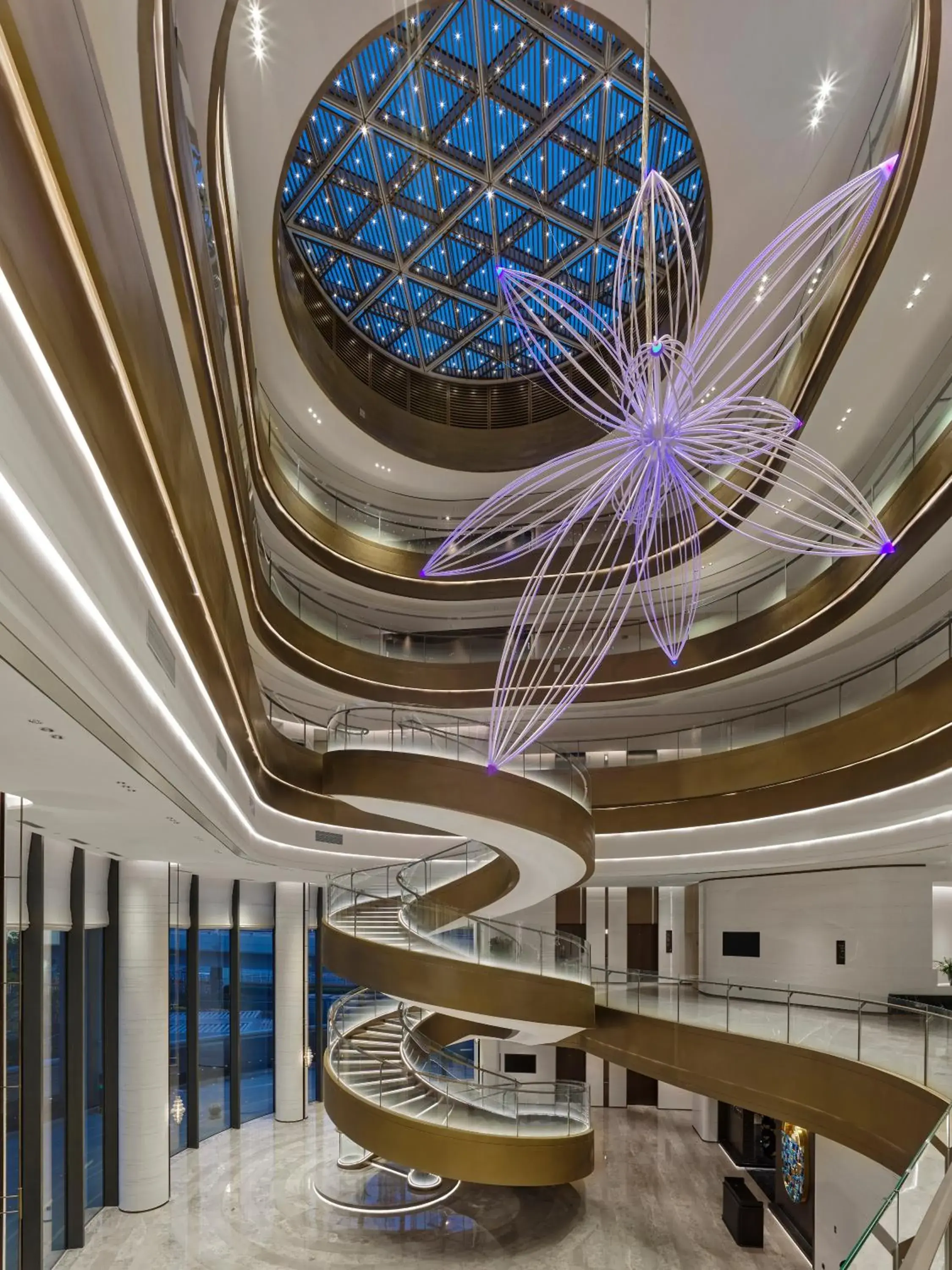 Lobby or reception in Hilton Shanghai Hongqiao International Airport Lobby or reception in Hilton Shanghai Hongqiao International Airport