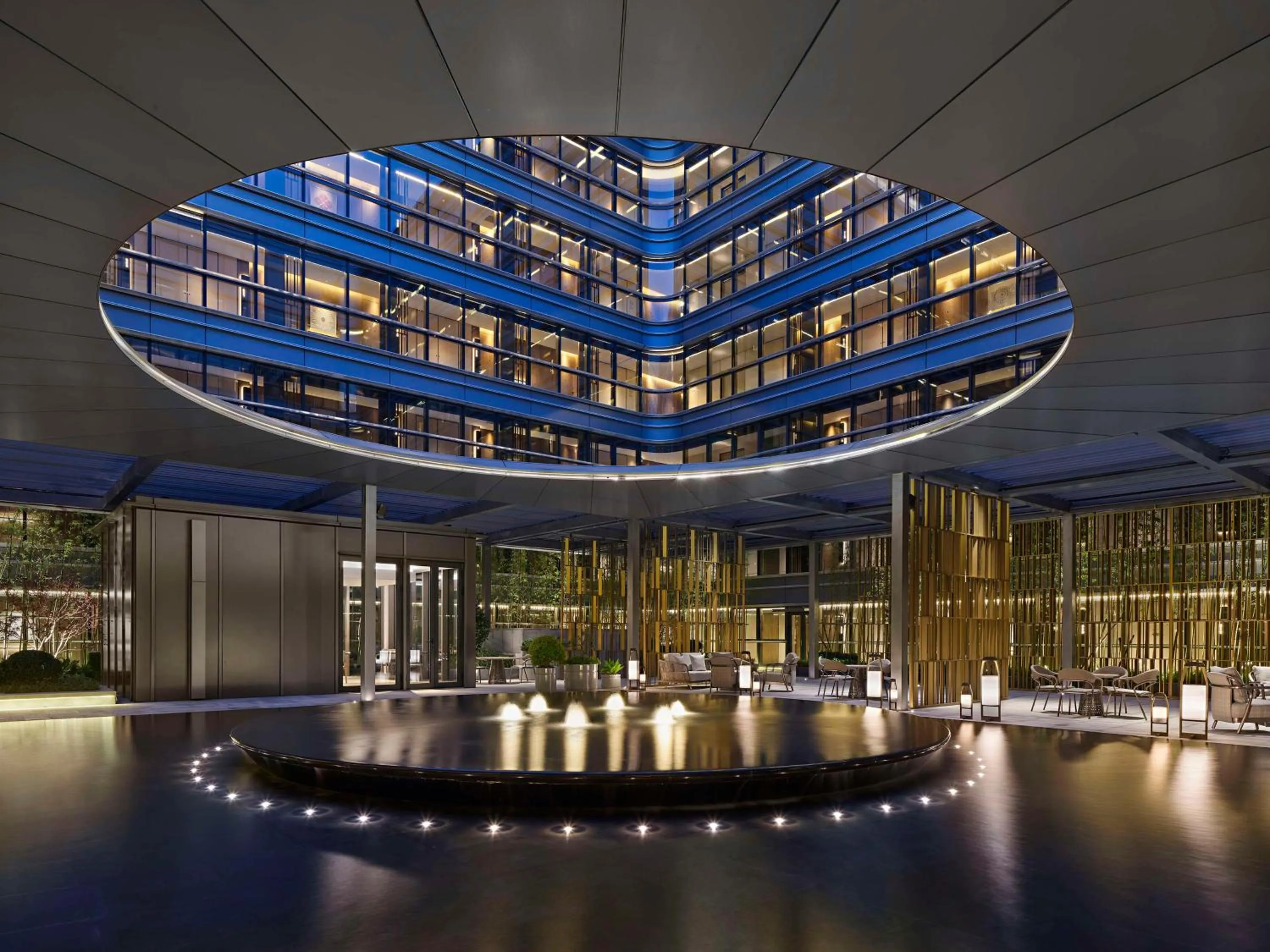 Property building in Hilton Shanghai Hongqiao International Airport