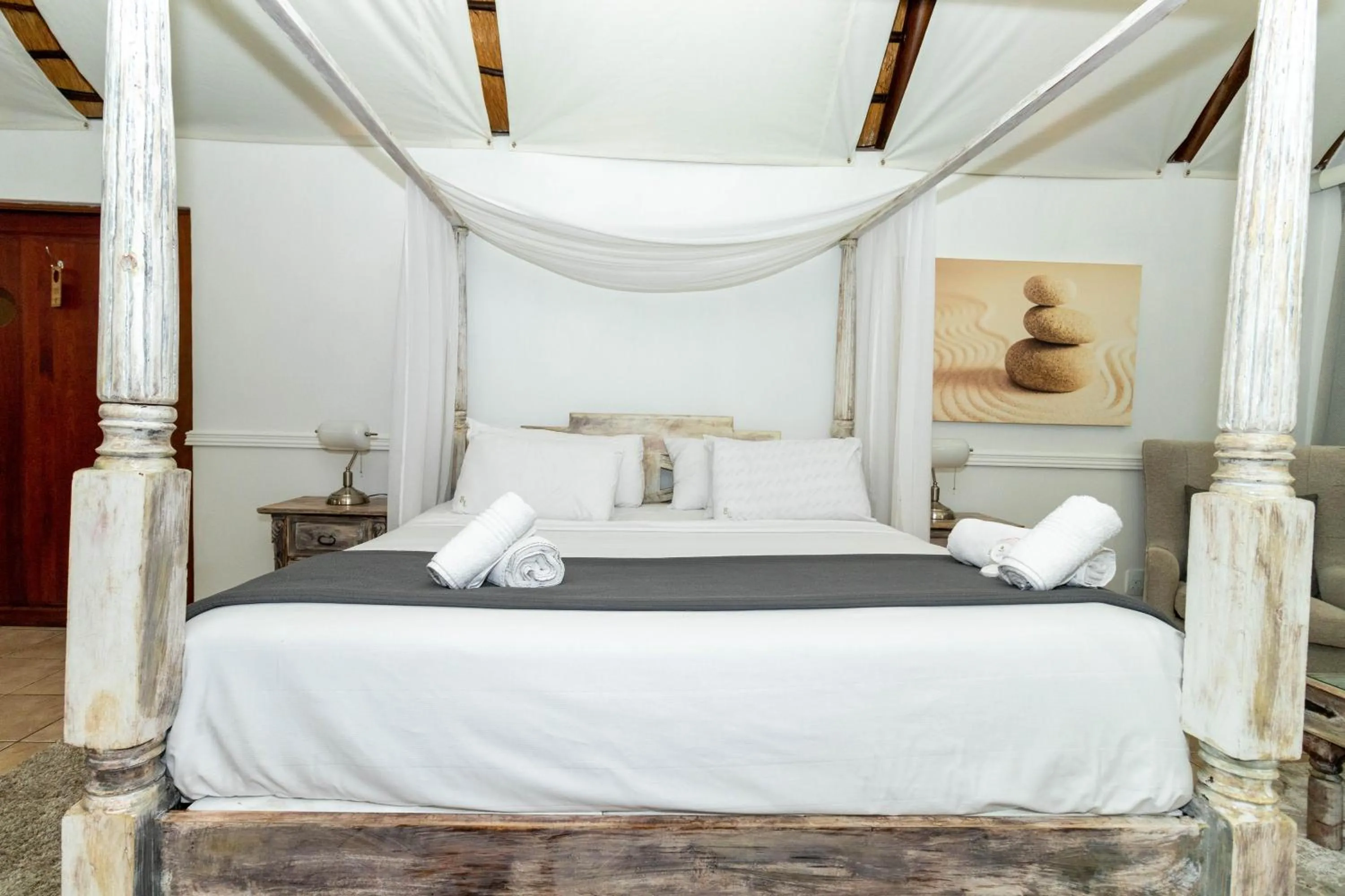 Bed in Bolivia Lodge