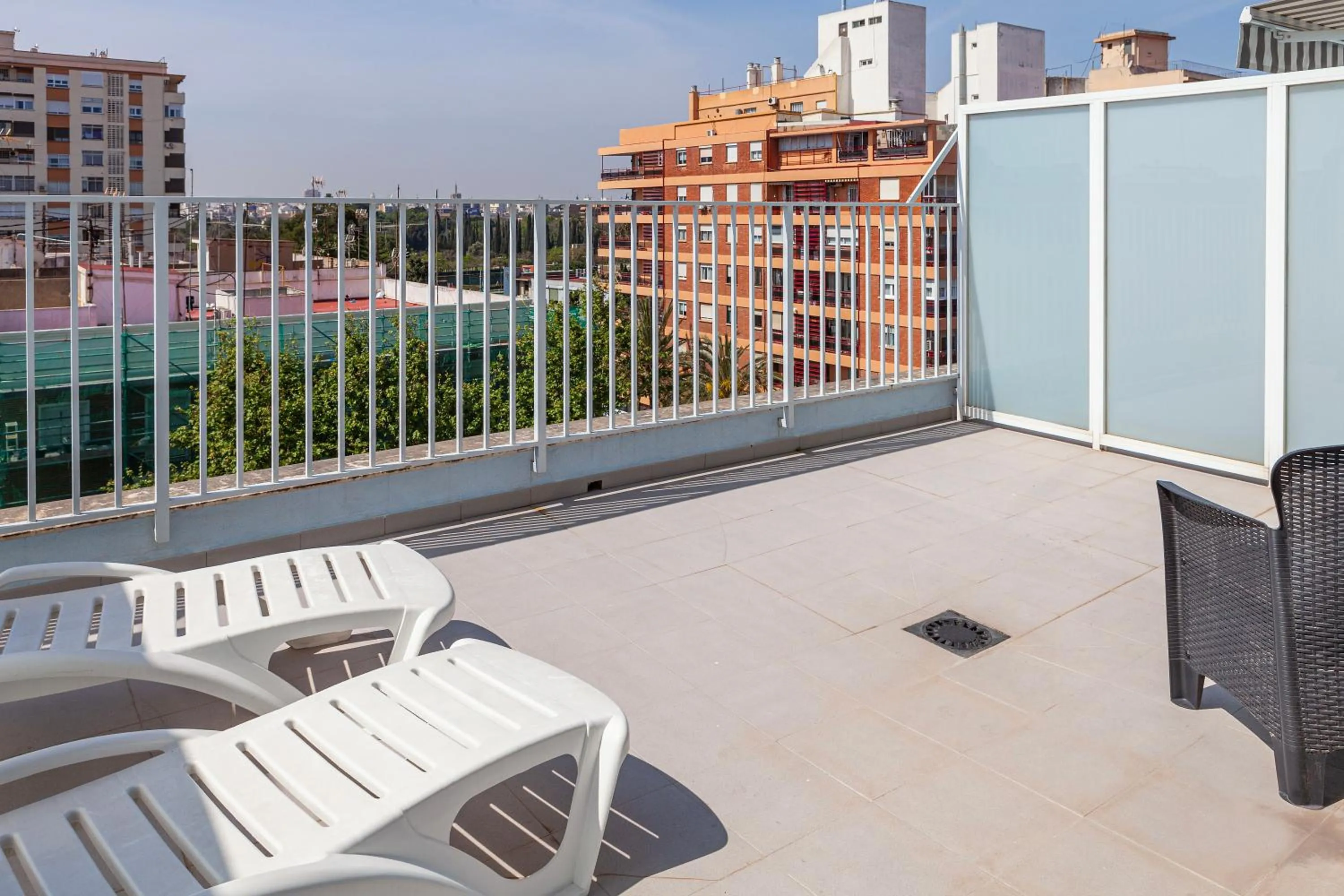 City view in Hotel Olympia Universidades