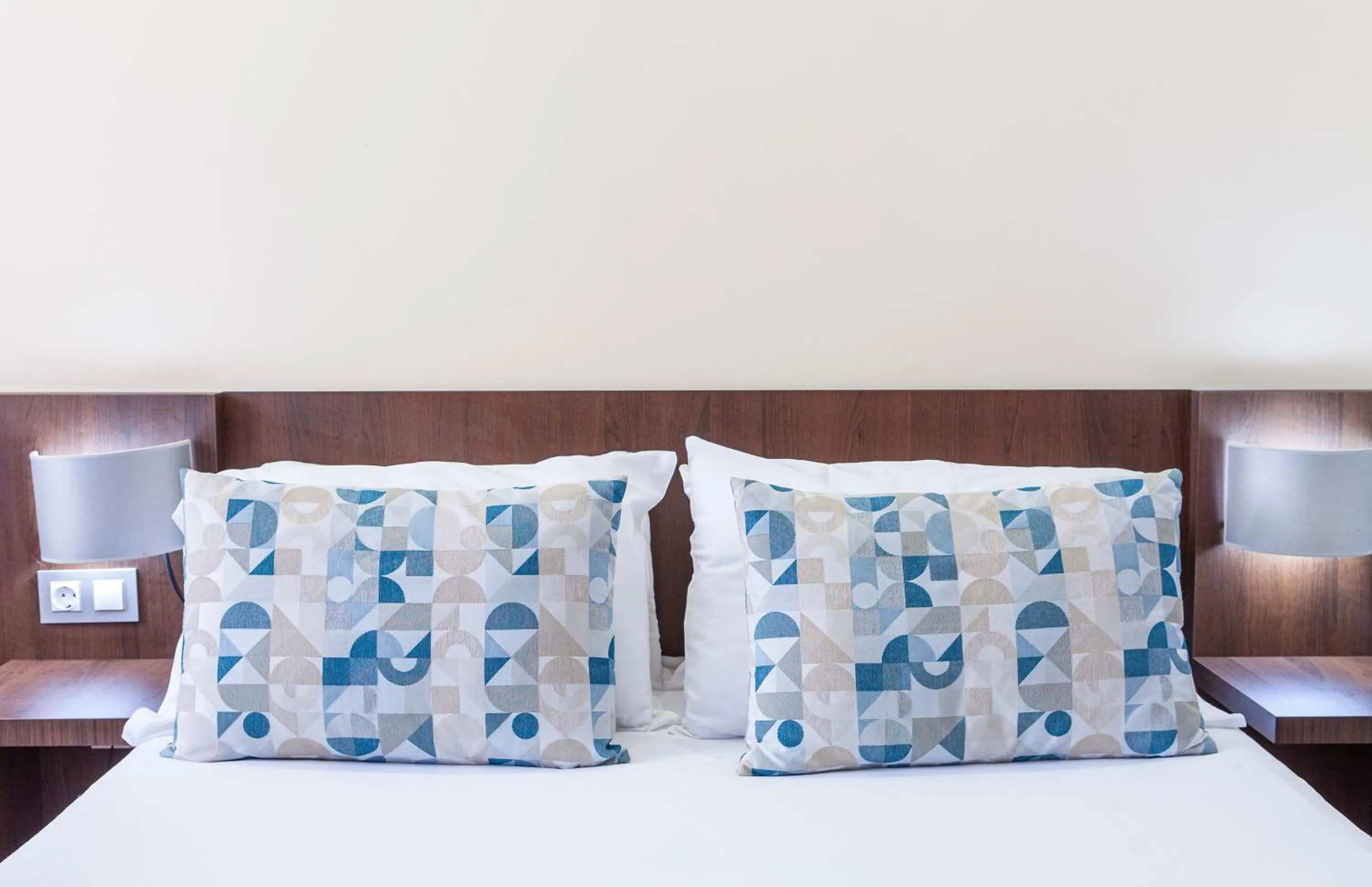 Bed in Hotel Olympia Universidades