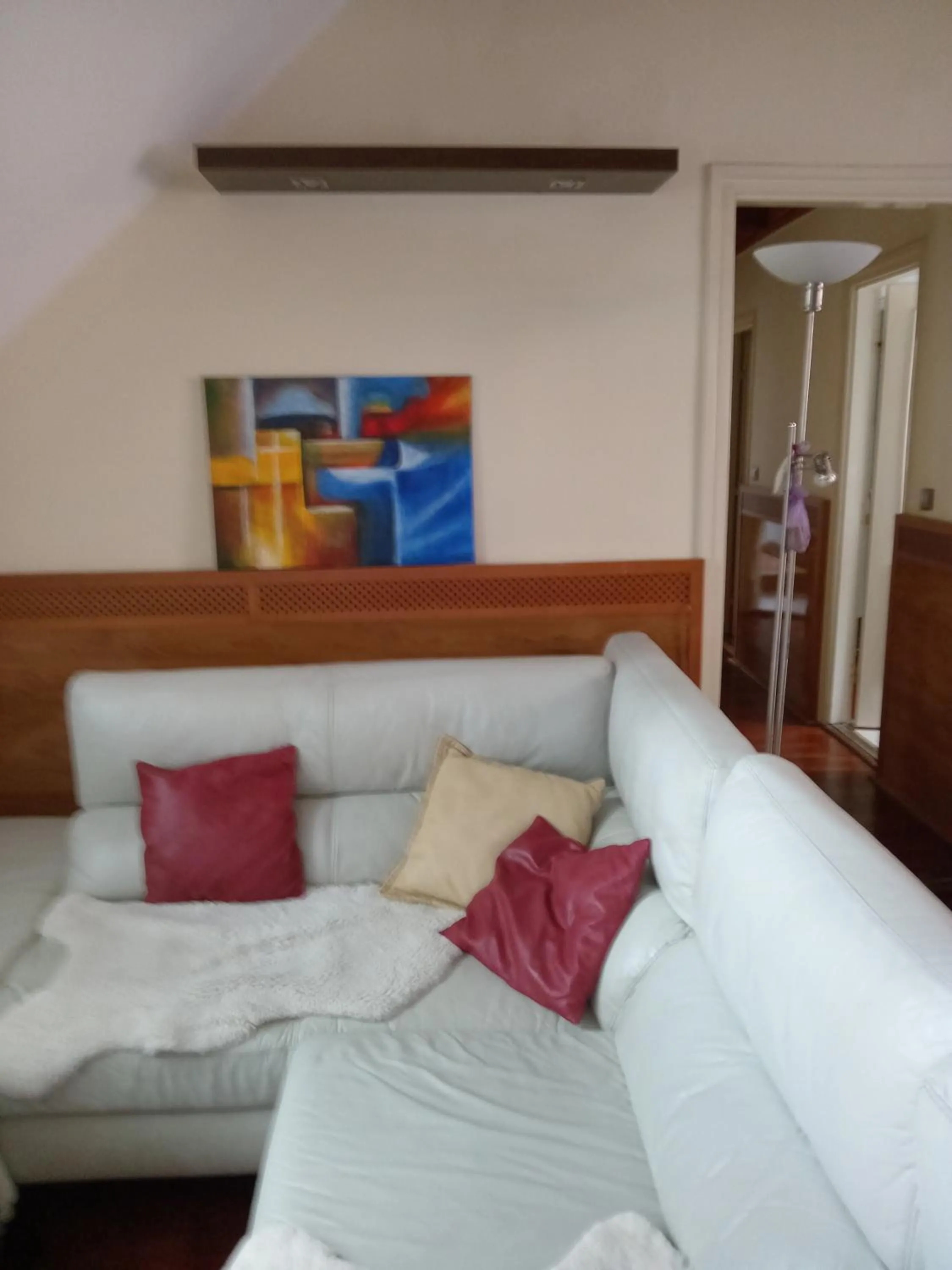 Living room, Bed in Galeria Villa