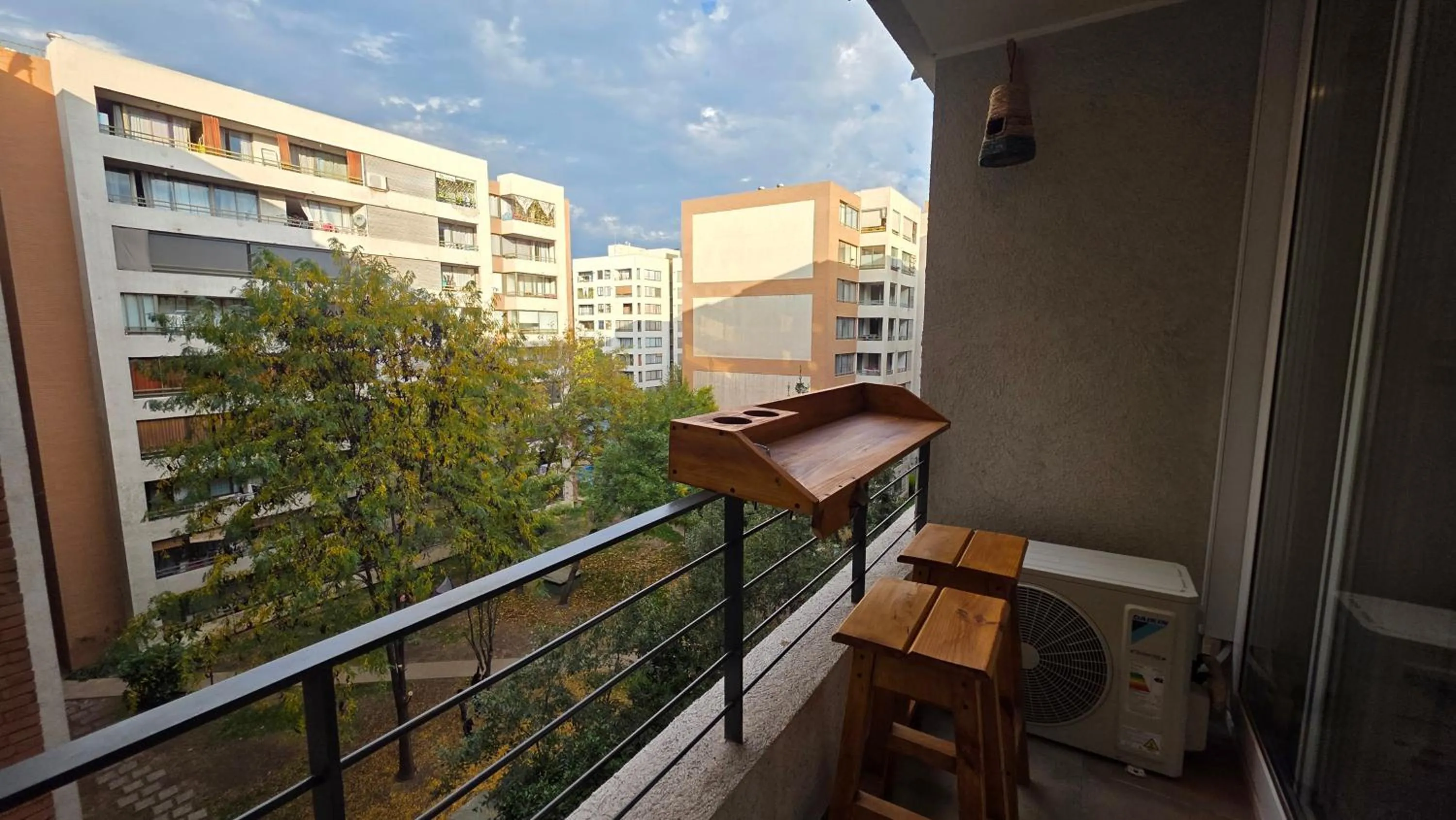 Balcony/Terrace in Oceana Suites Movistar Arena I Eco España