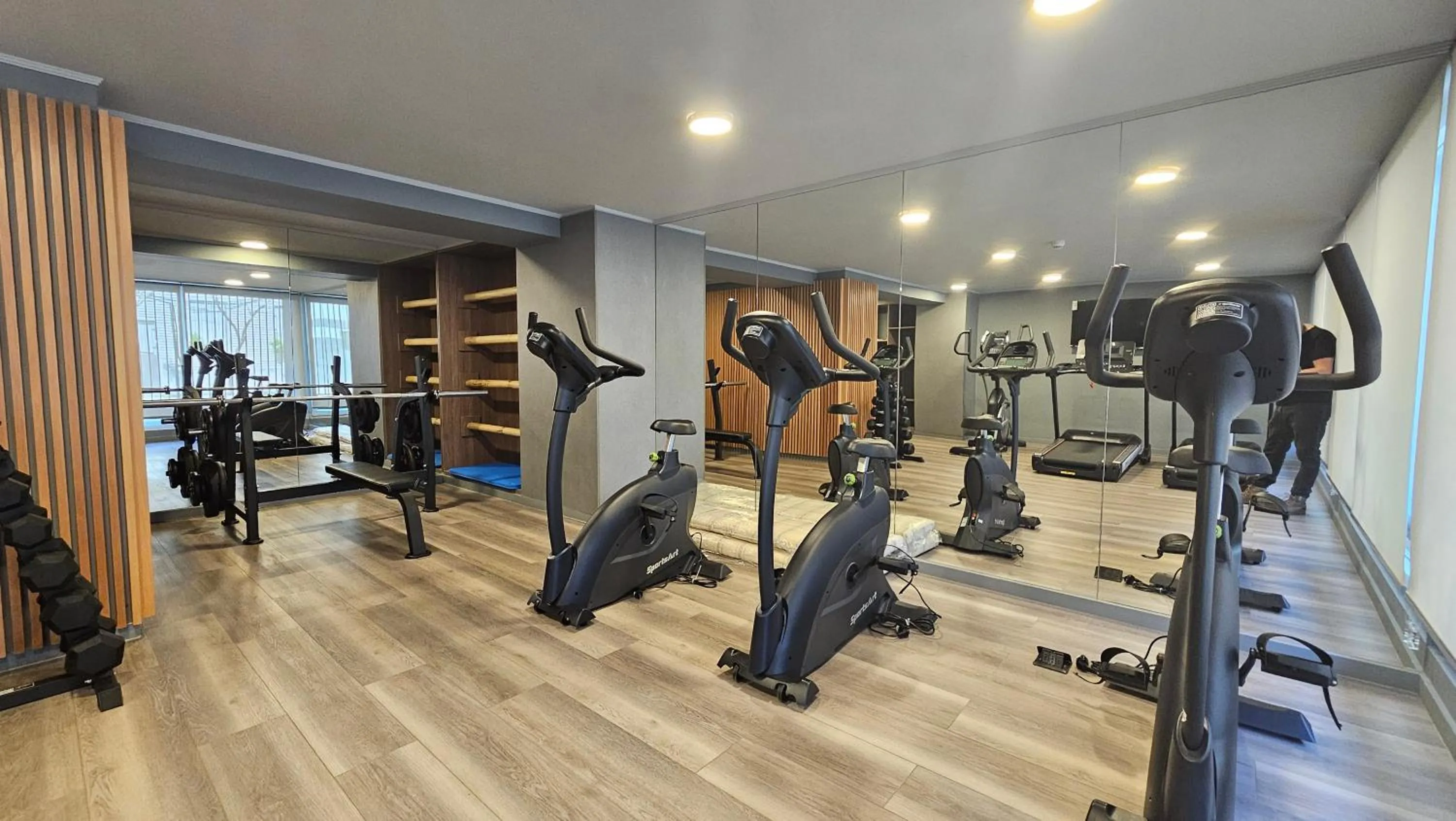 Fitness centre/facilities in Oceana Suites Movistar Arena I Eco España