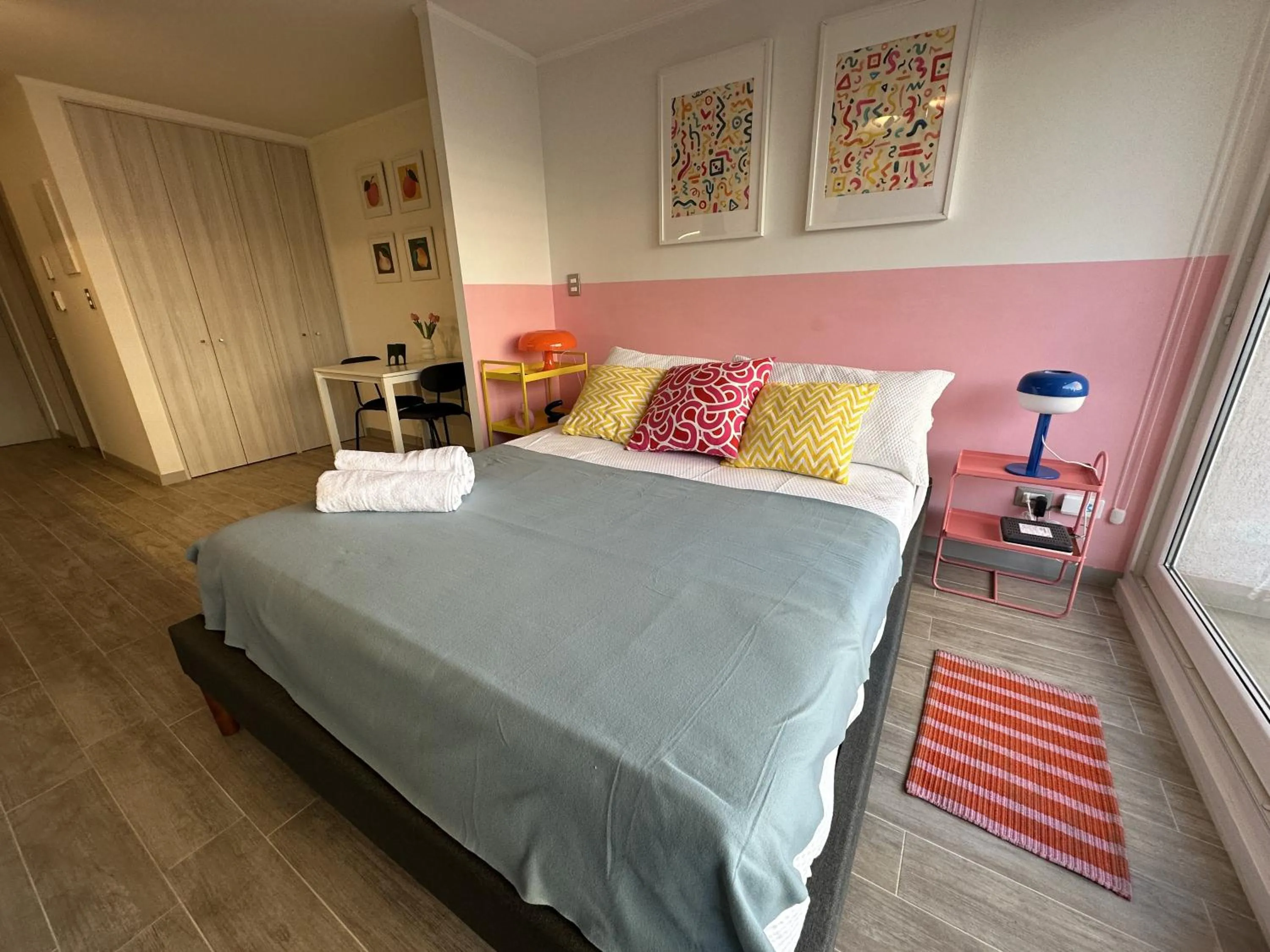Bedroom, Bed in Oceana Suites Movistar Arena I Eco España