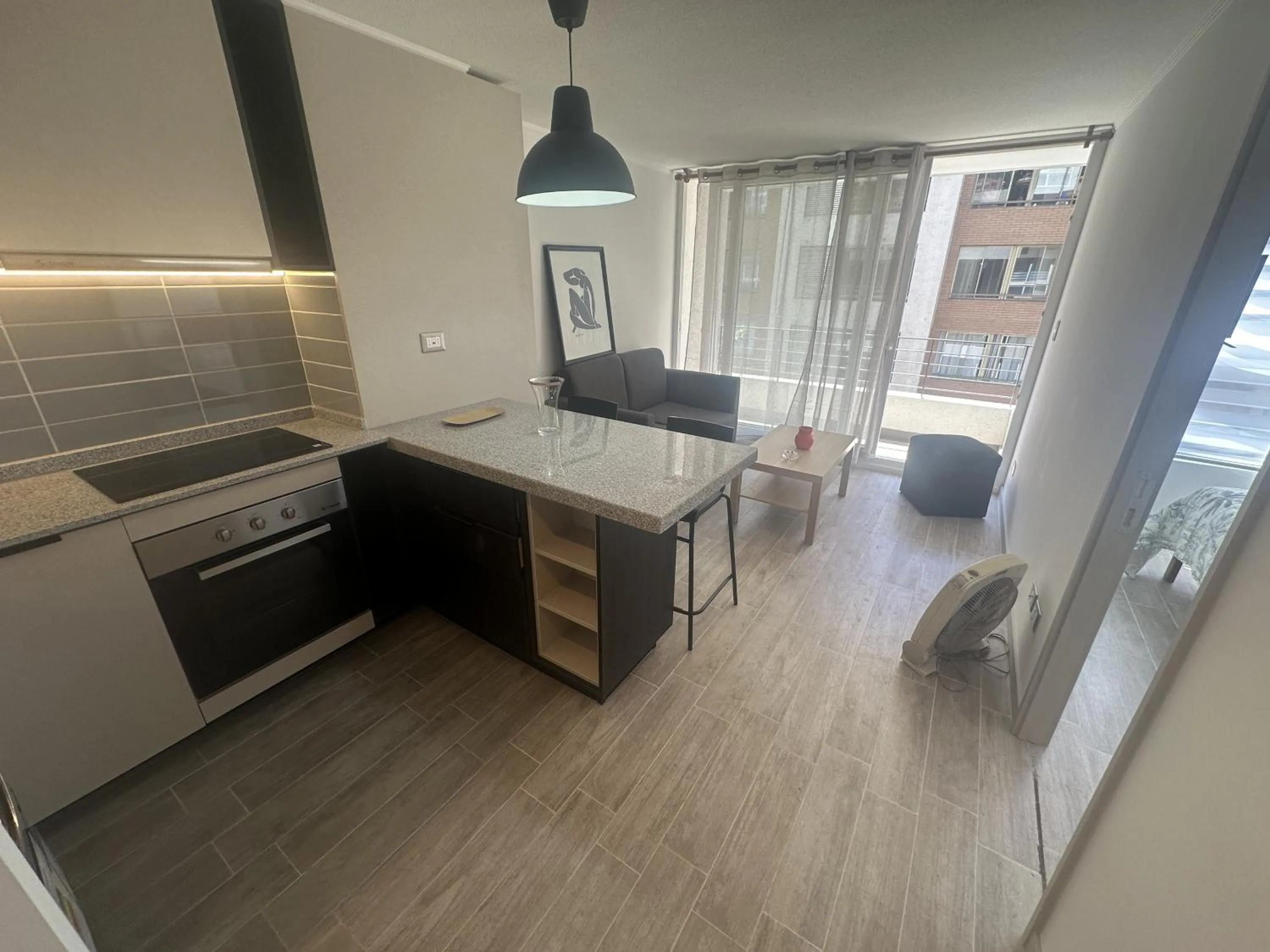 Kitchen or kitchenette in Oceana Suites Movistar Arena I Eco España
