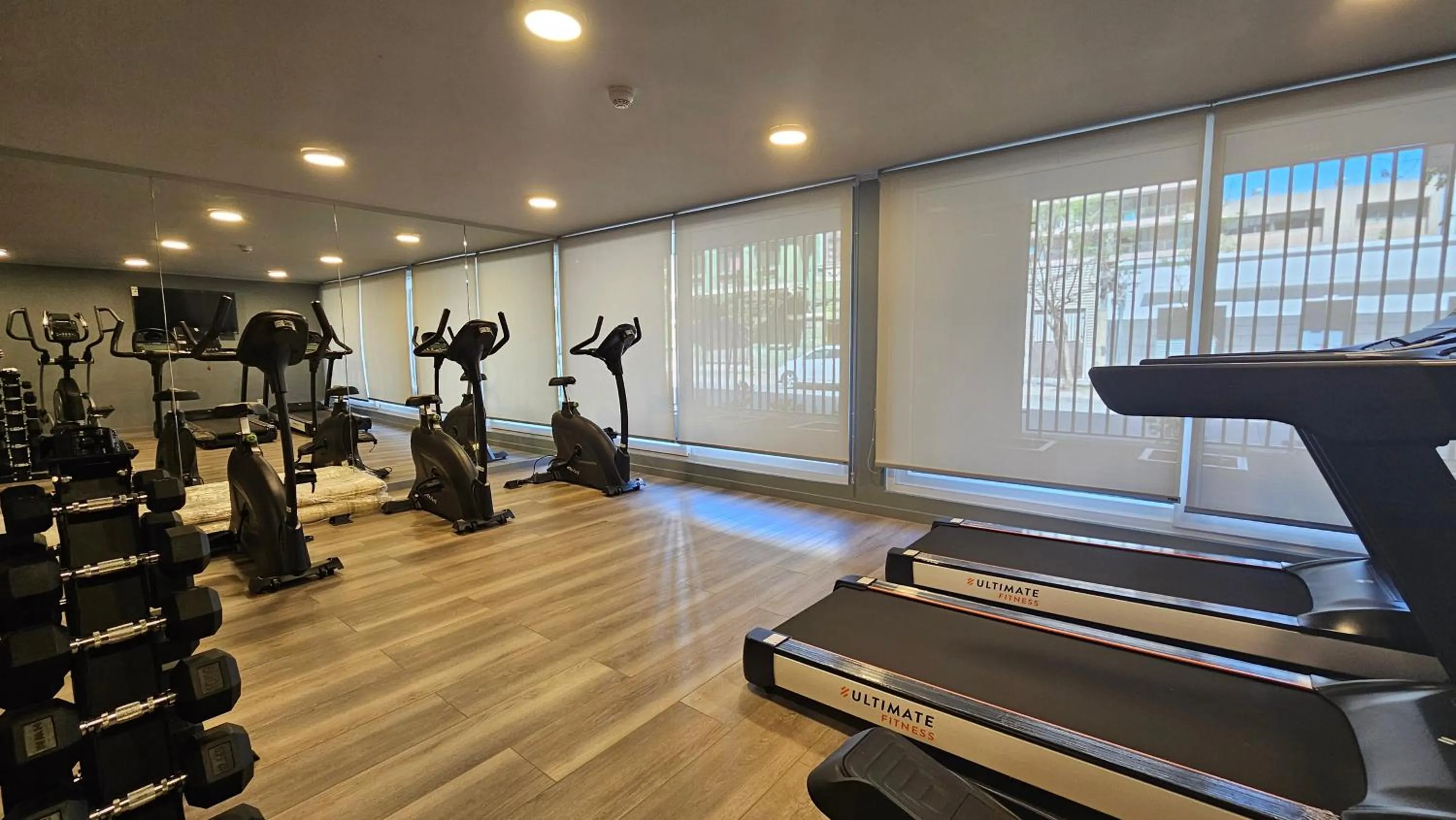 Fitness centre/facilities in Oceana Suites Movistar Arena I Eco España