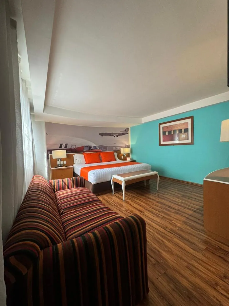 Bed in Hotel Mexicali