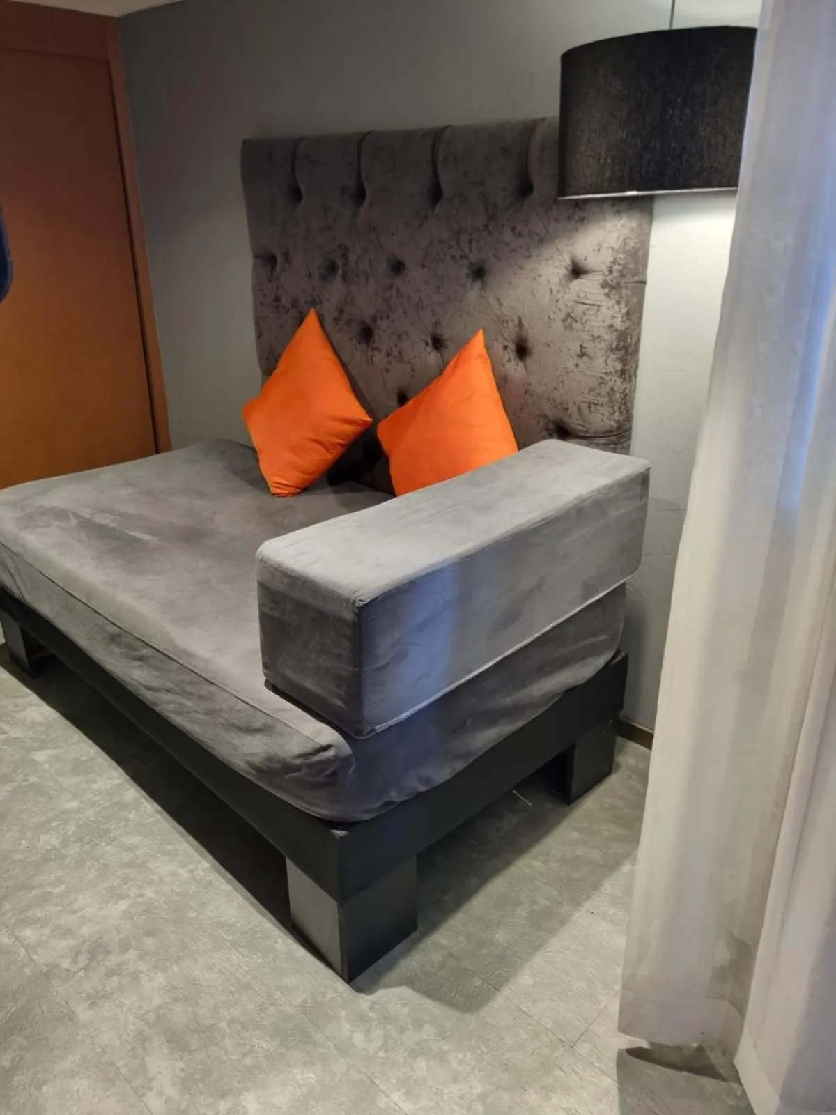 Bed in Hotel Mexicali