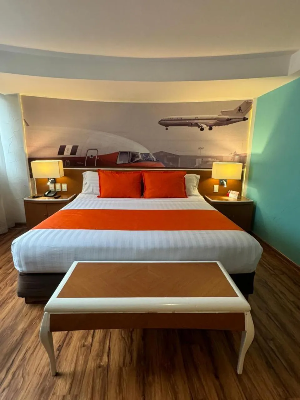 Bed in Hotel Mexicali