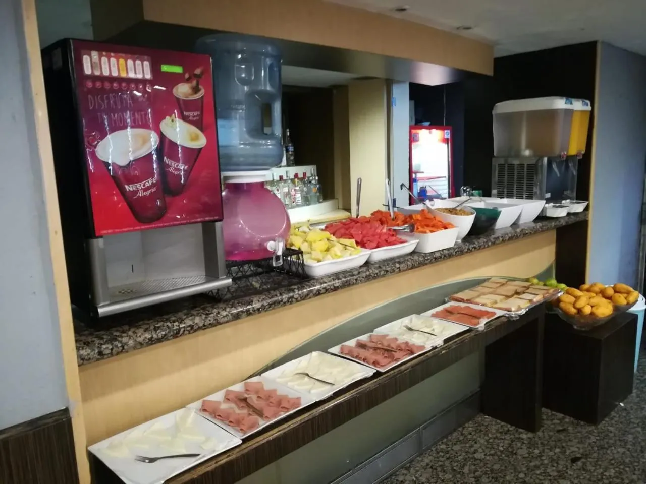 Buffet breakfast in Hotel Mexicali