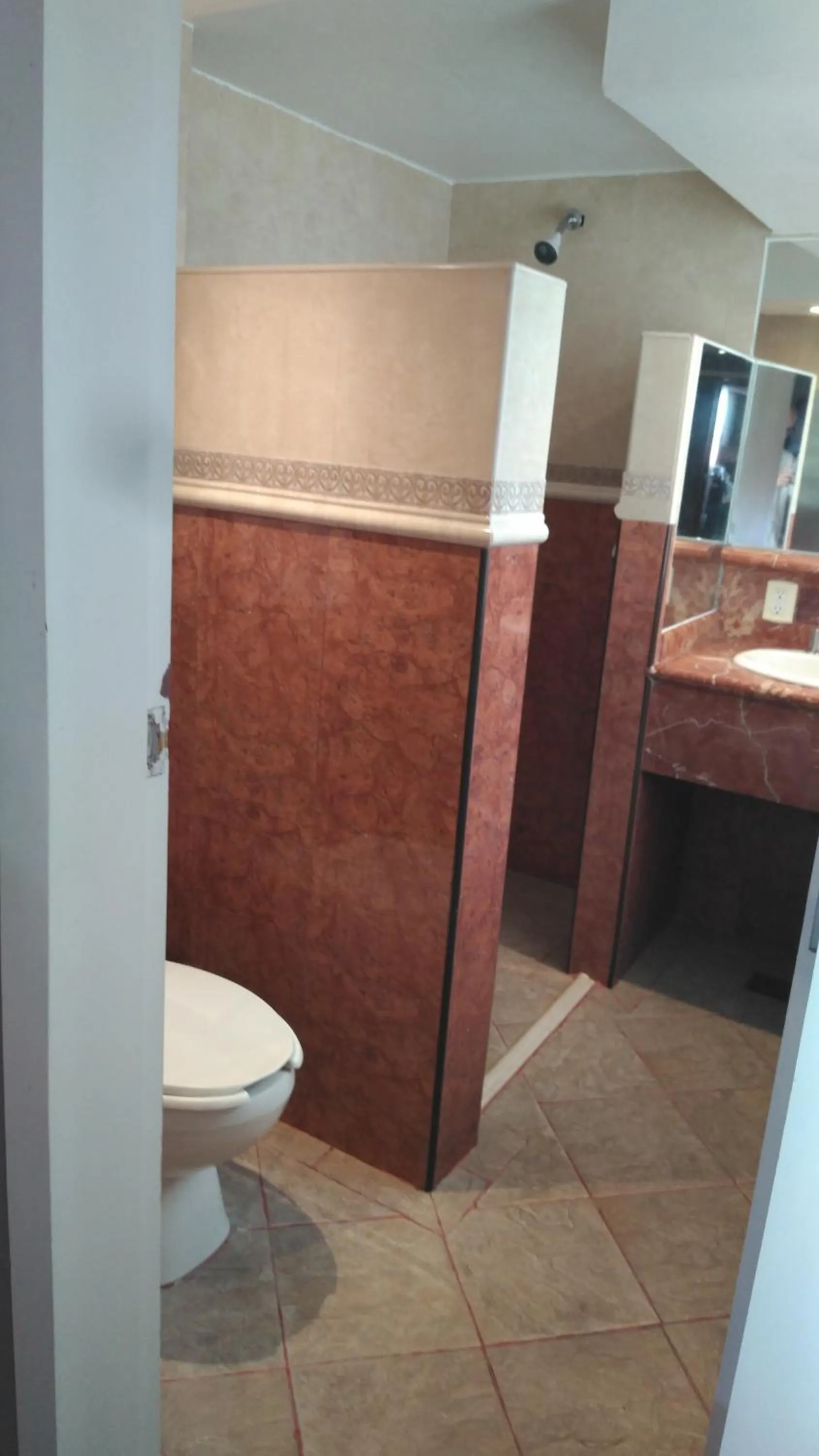 Bathroom in Hotel Mexicali