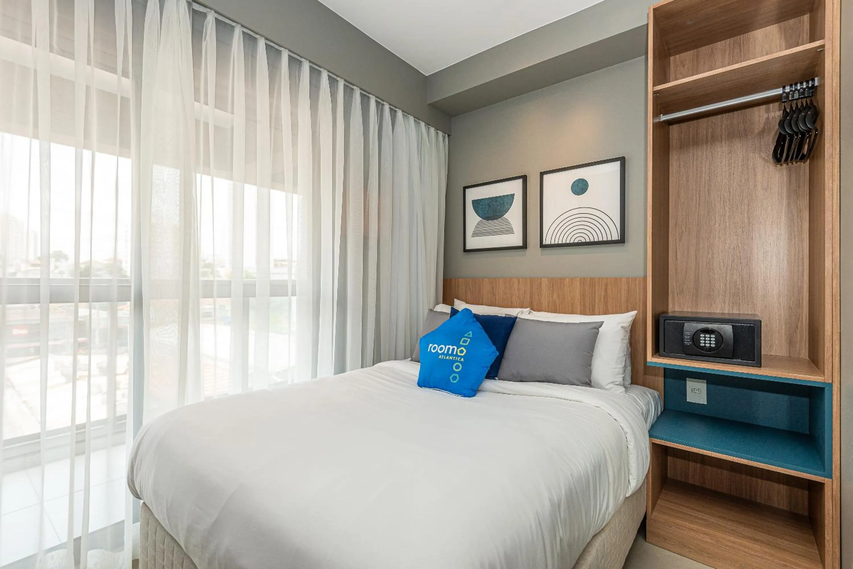 Photo of the whole room, Bed in Roomo Transamerica SP Alto do Ipiranga