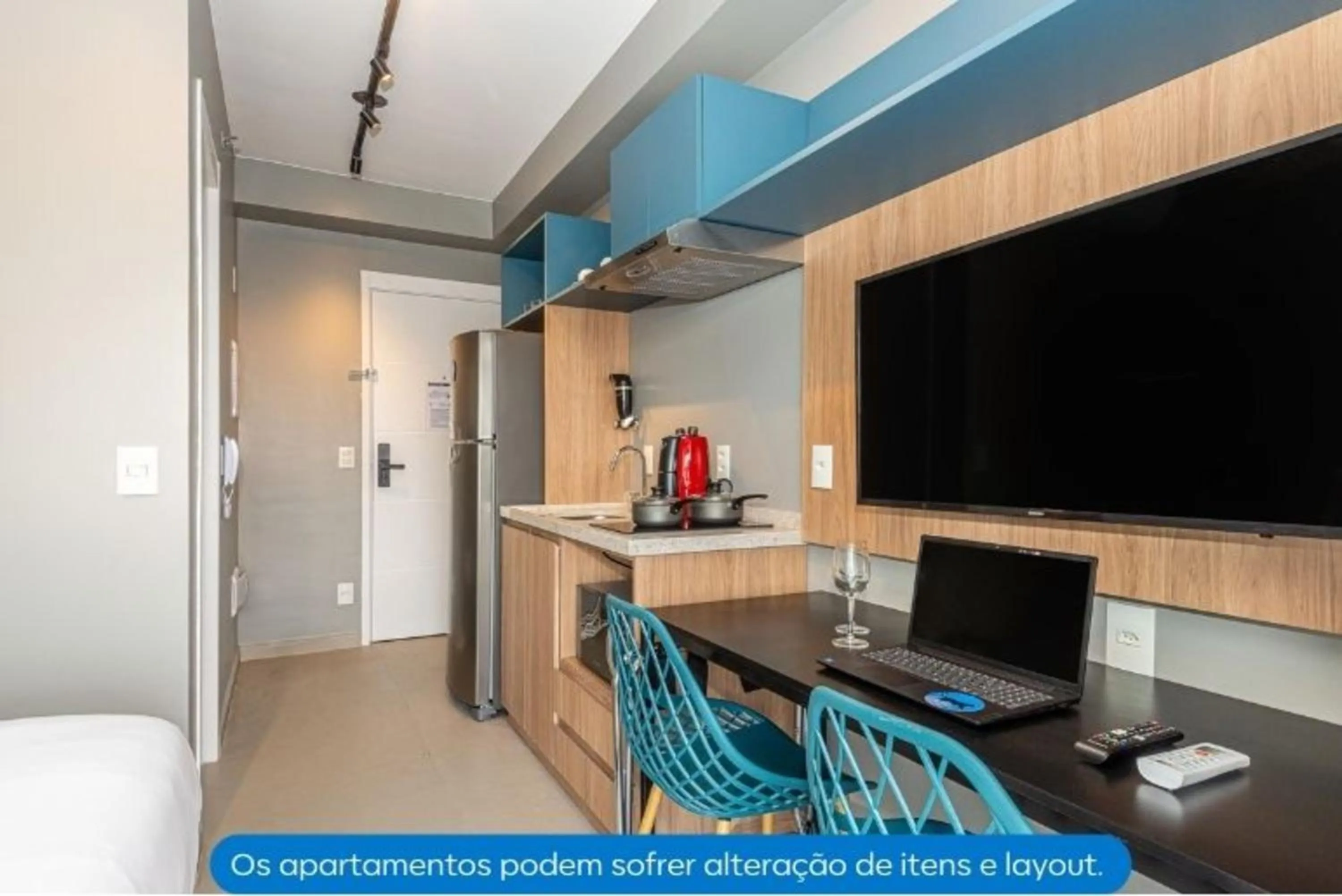 TV and multimedia in Roomo Transamerica SP Alto do Ipiranga