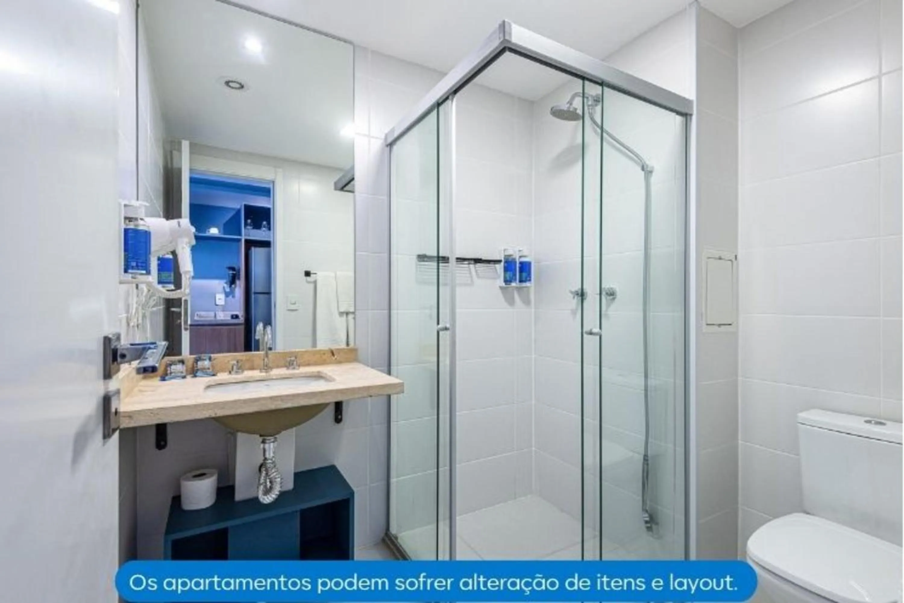 Bathroom in Roomo Transamerica SP Alto do Ipiranga