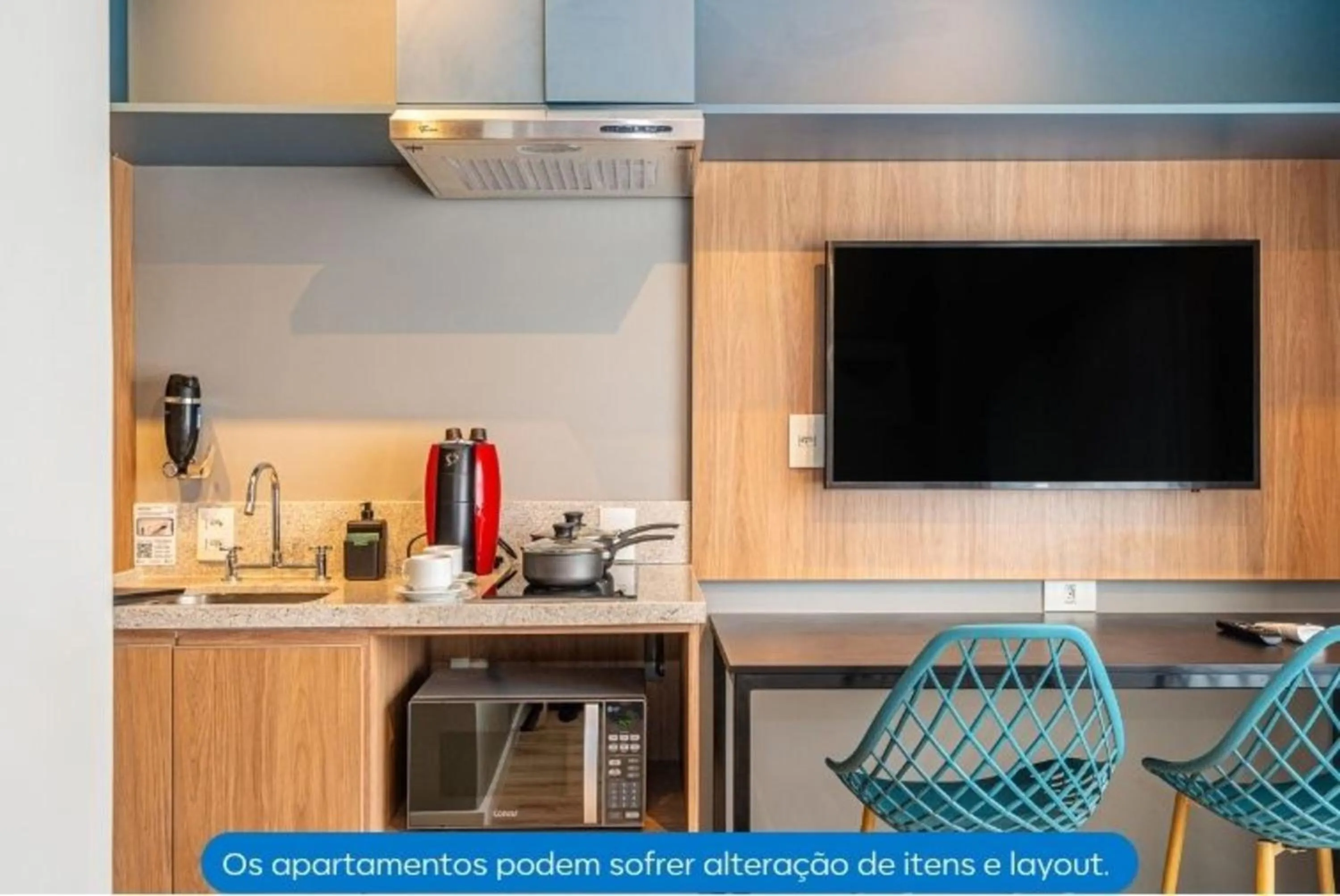 TV and multimedia in Roomo Transamerica SP Alto do Ipiranga