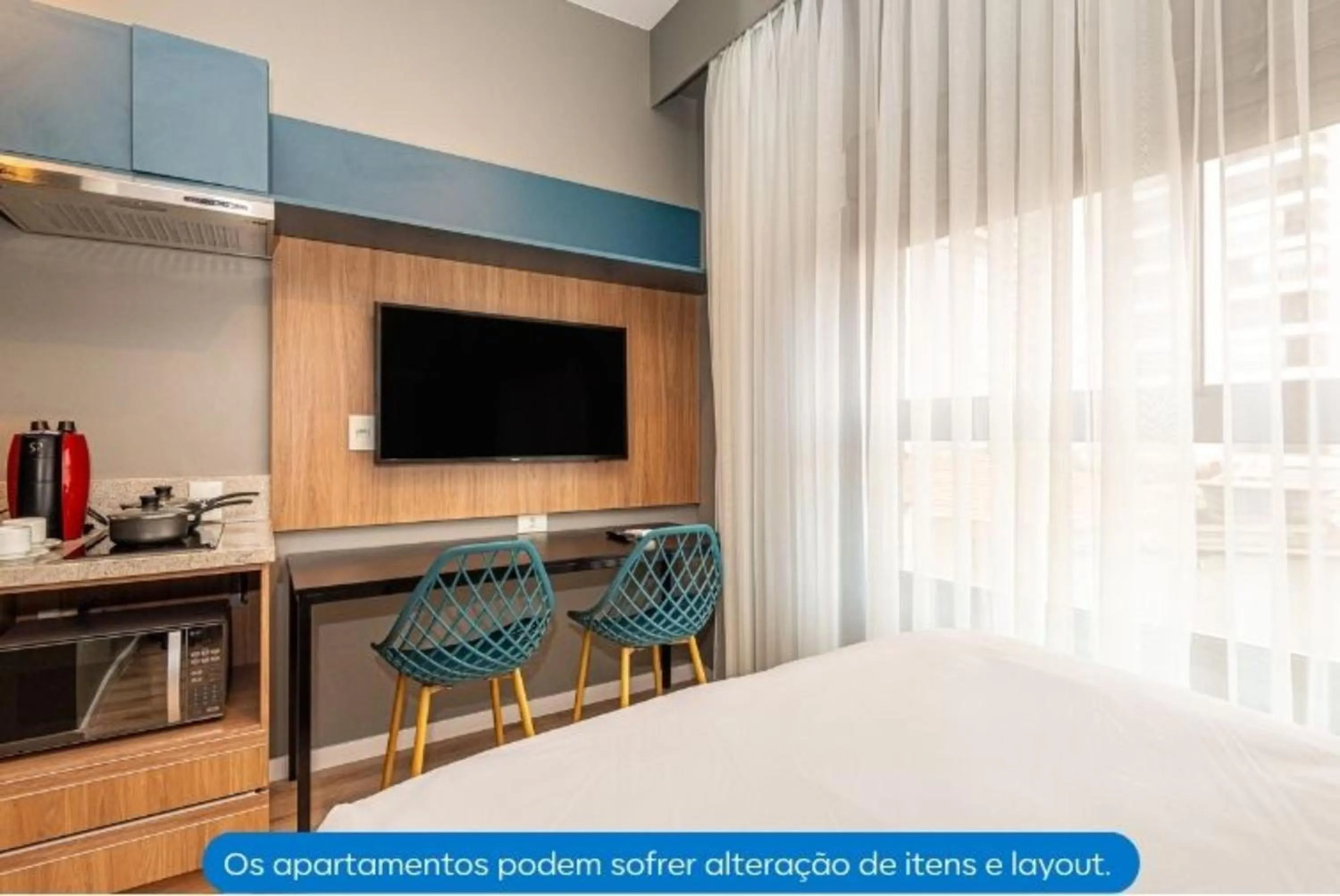 TV and multimedia, Bed in Roomo Transamerica SP Alto do Ipiranga