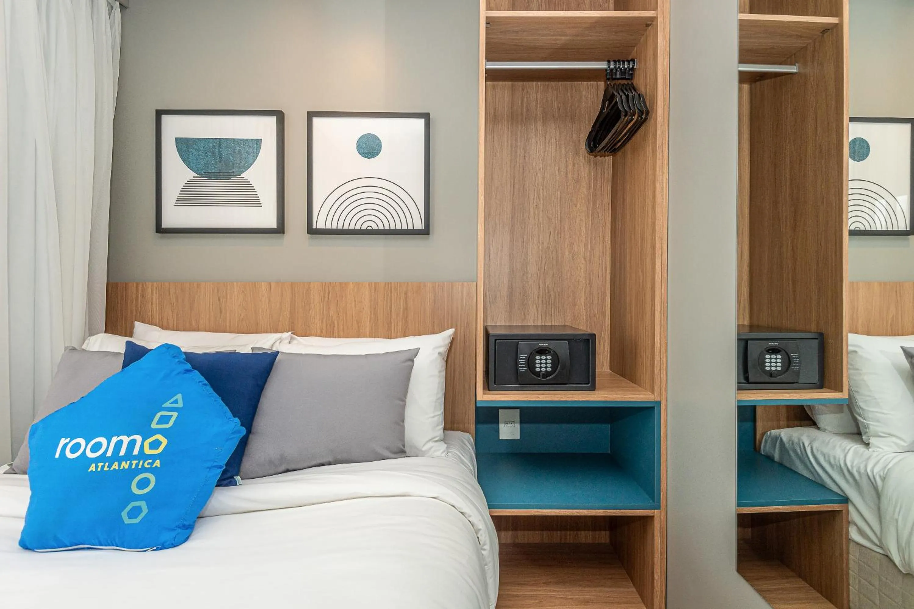 Area and facilities, Bed in Roomo Transamerica SP Alto do Ipiranga