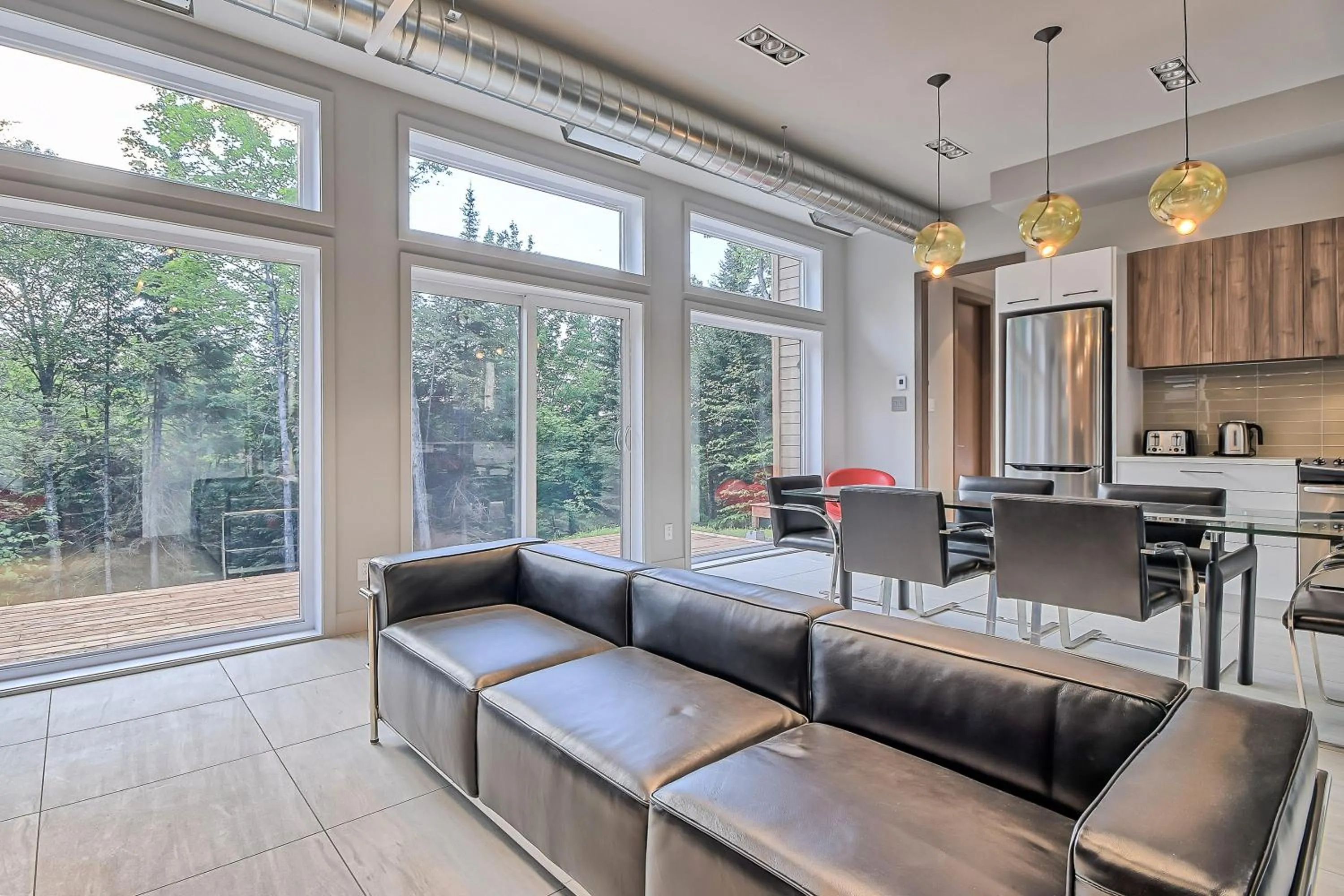 Living room in Bel Air Tremblant Hotel & Residences