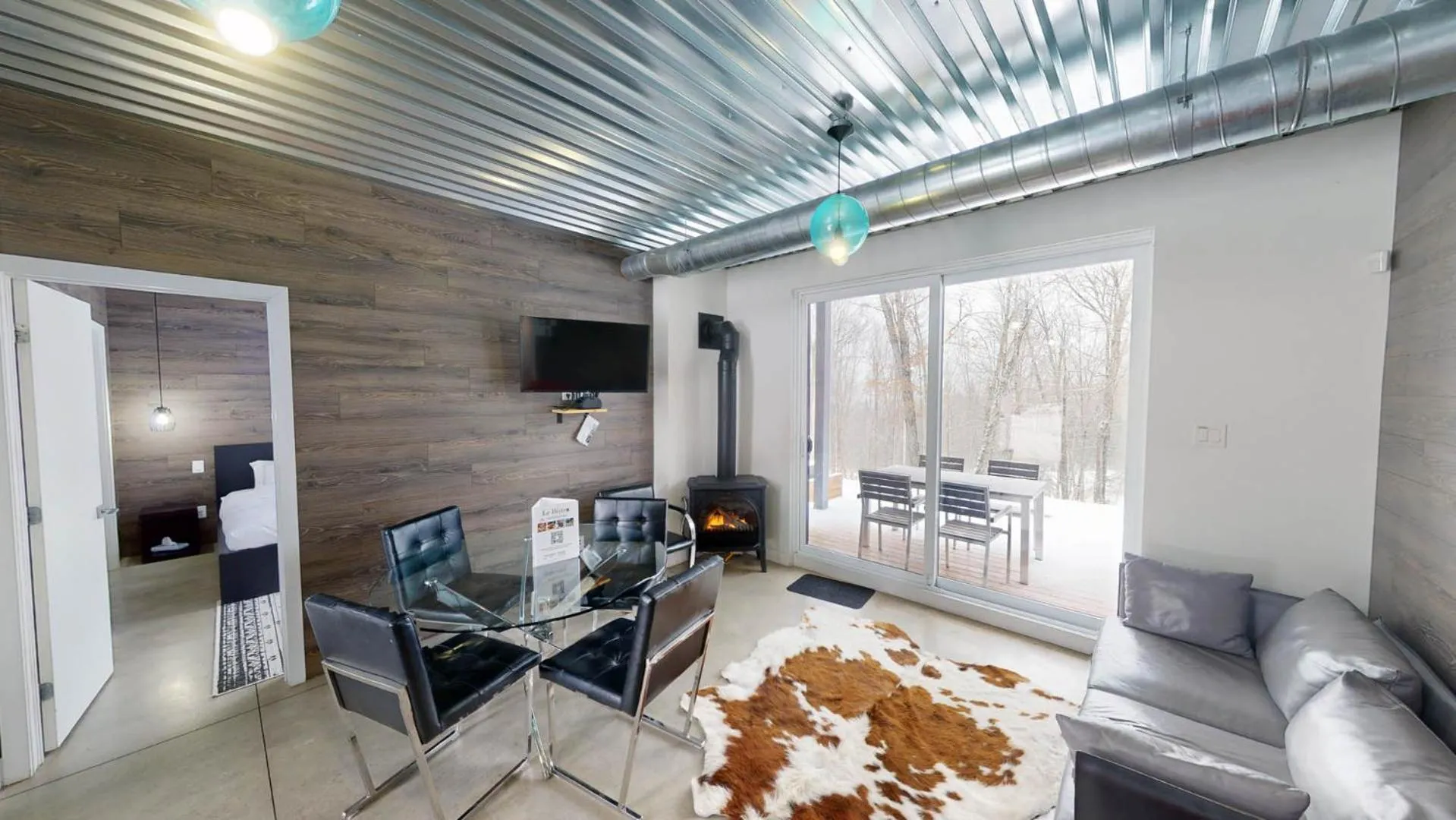 Living room in Bel Air Tremblant Hotel & Residences