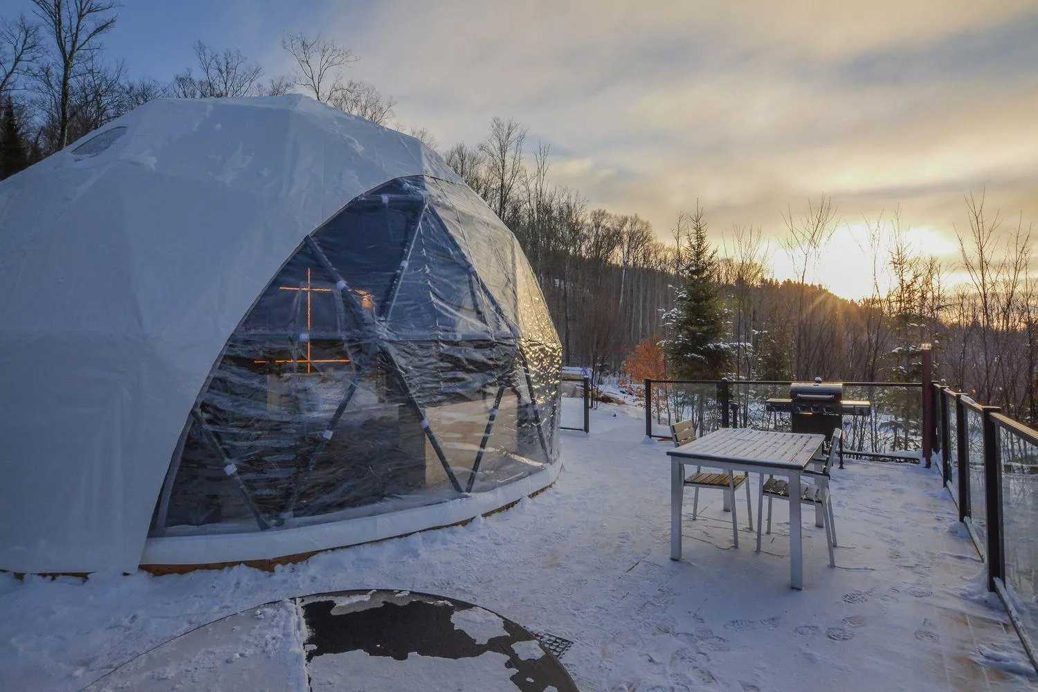 BBQ facilities in Bel Air Tremblant Hotel & Residences