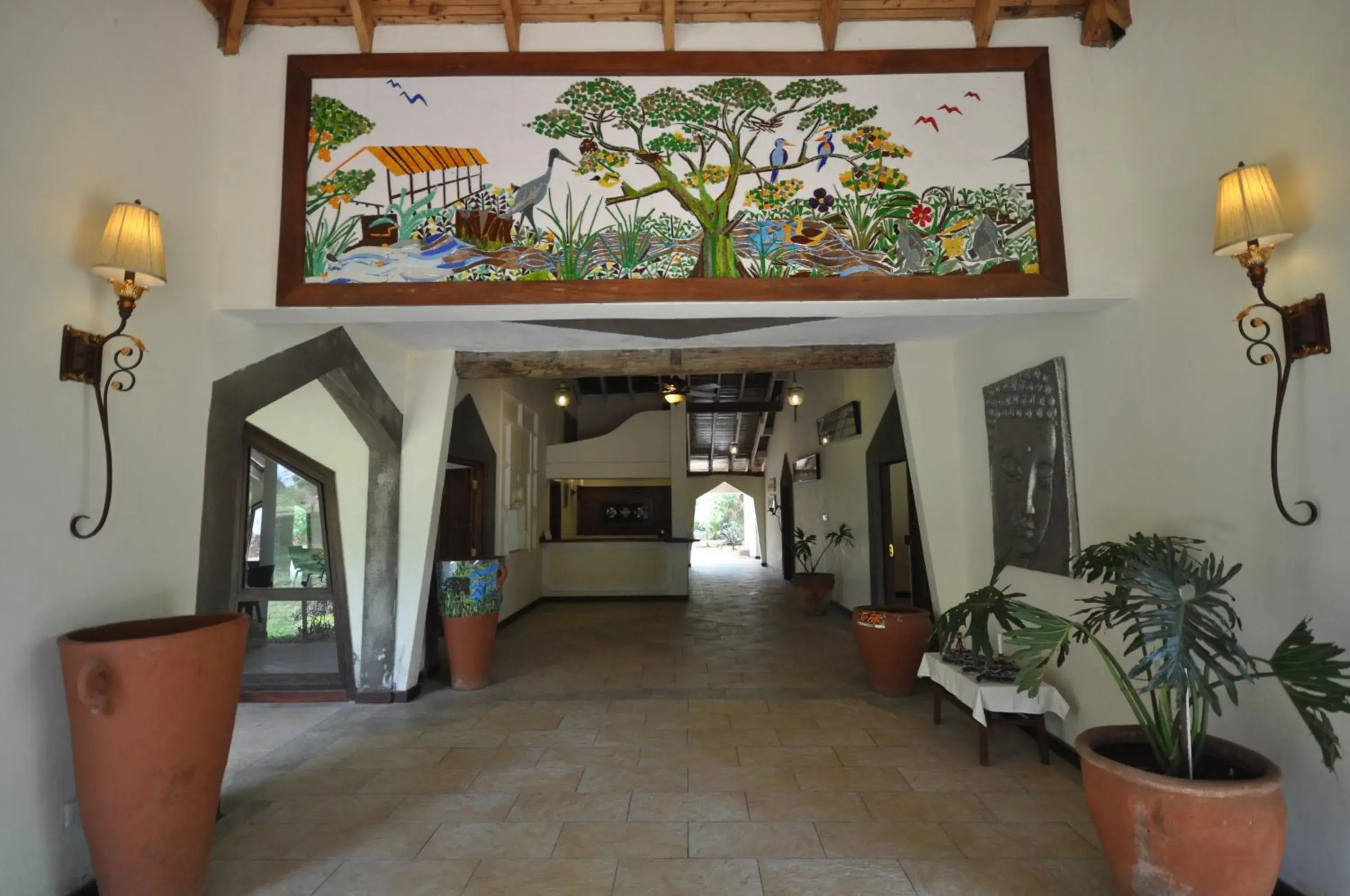 Lobby or reception in Hunters Lodge Lobby or reception in Hunters Lodge