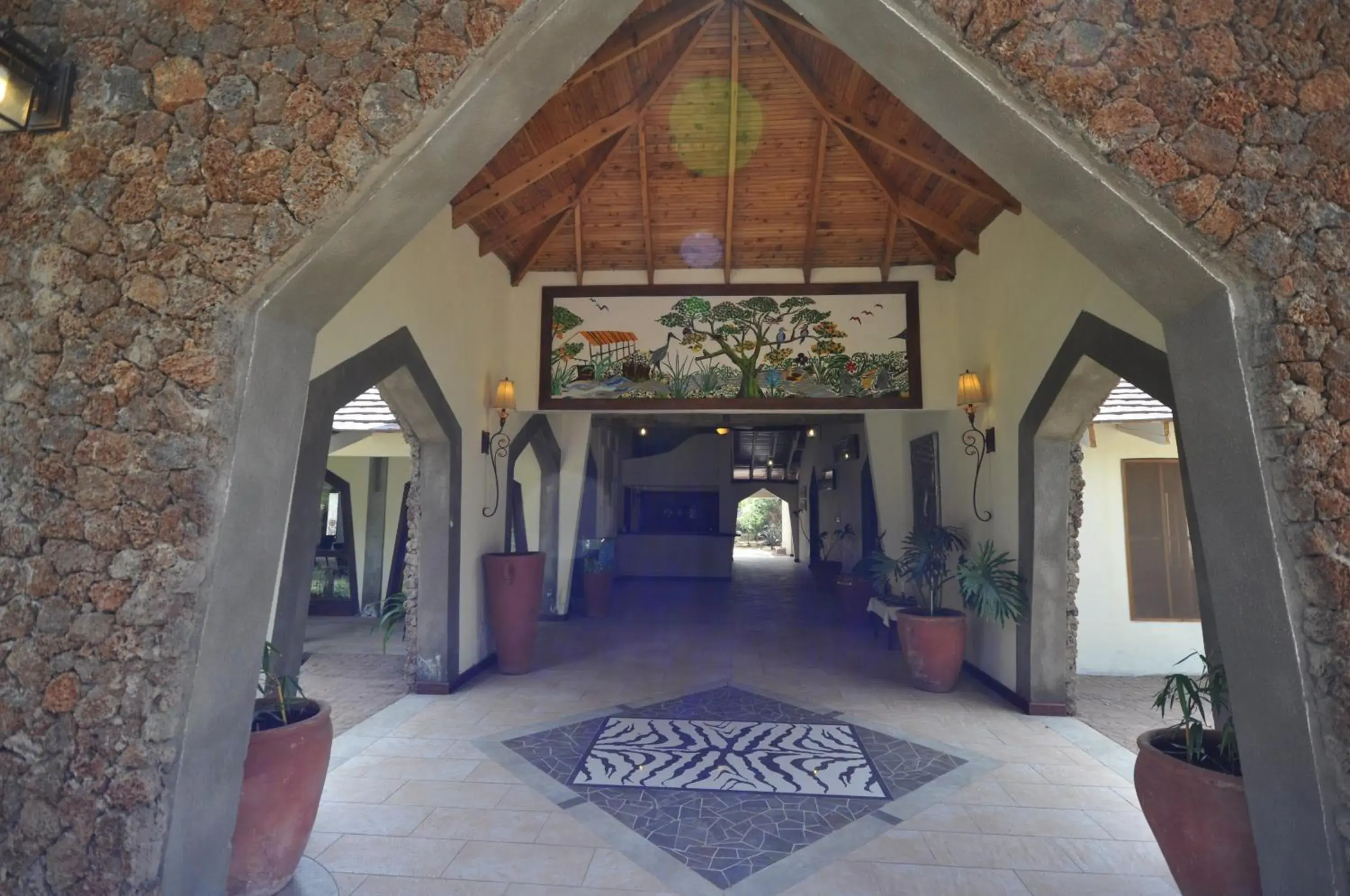 Lobby or reception in Hunters Lodge Lobby or reception in Hunters Lodge