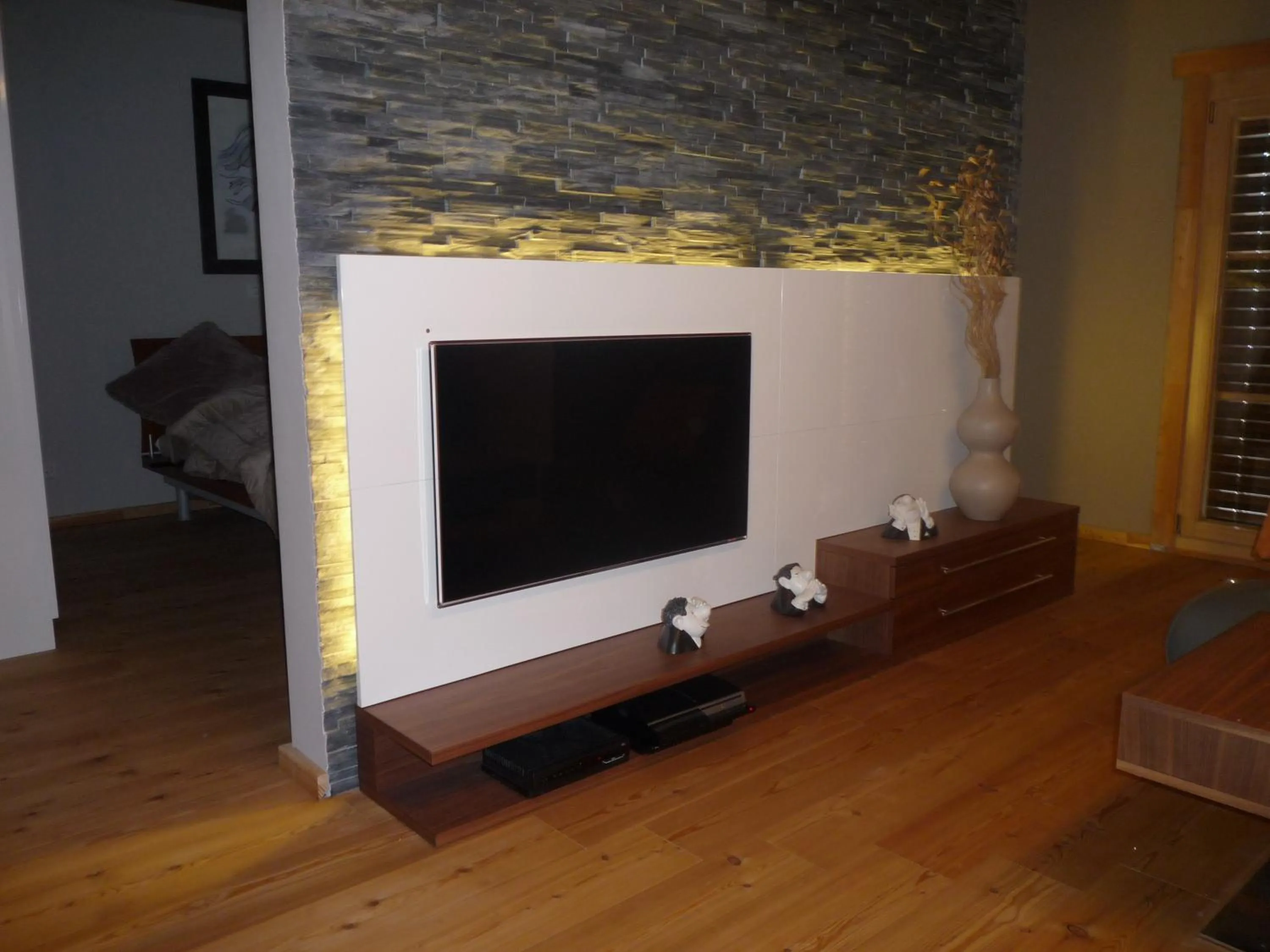 Living room in Chalet Mund