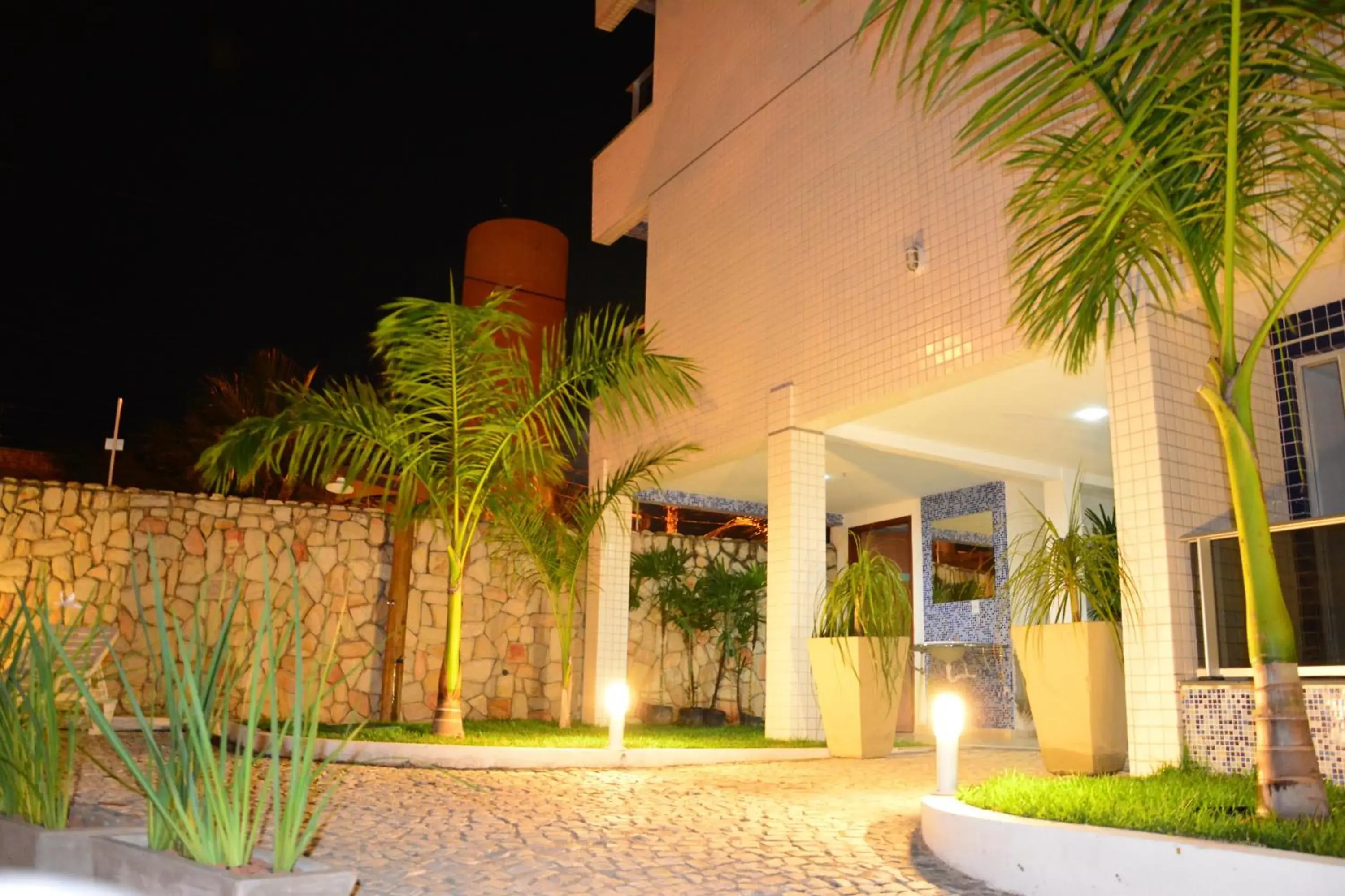 Facade/entrance in Happy Hotel Ponta Negra Facade/entrance in Happy Hotel Ponta Negra