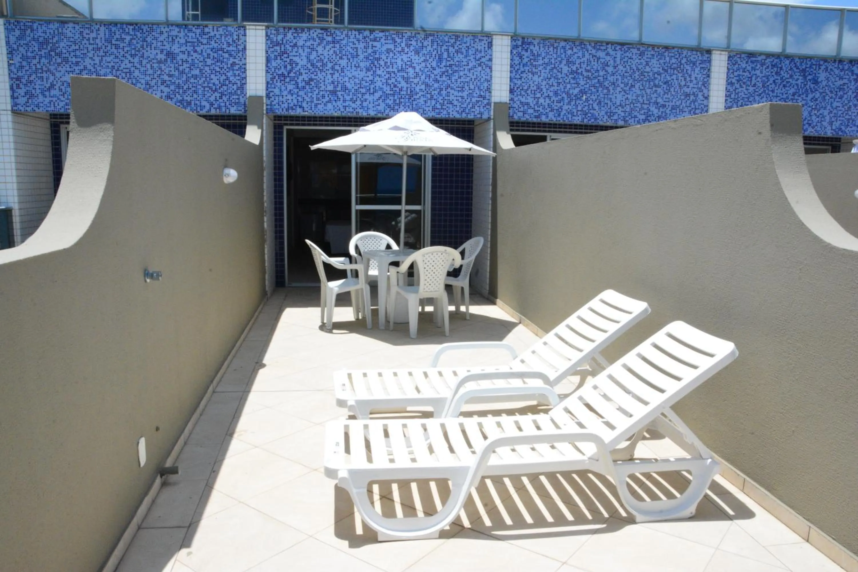 Balcony/Terrace in Happy Hotel Ponta Negra