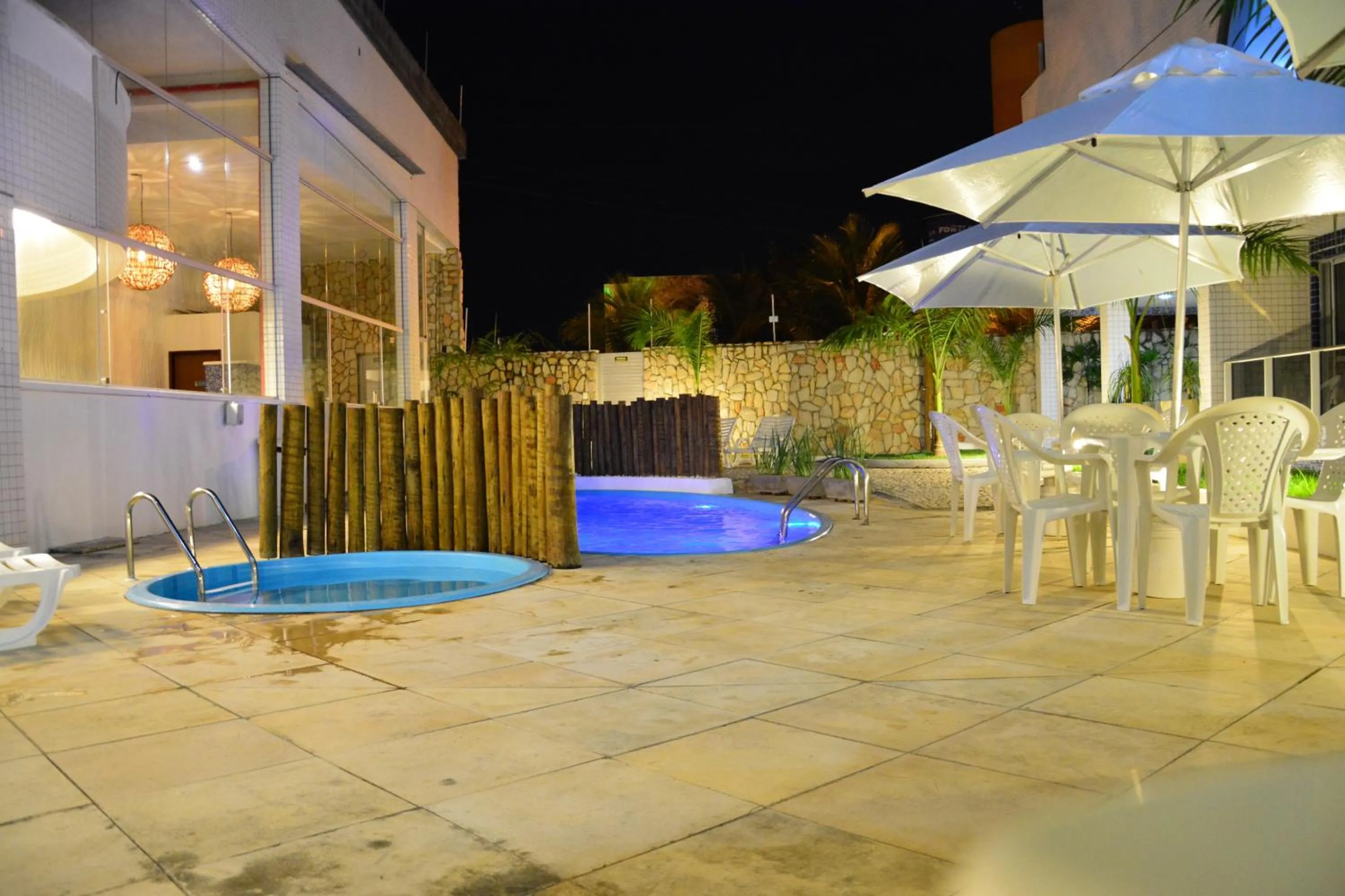 Swimming pool in Happy Hotel Ponta Negra