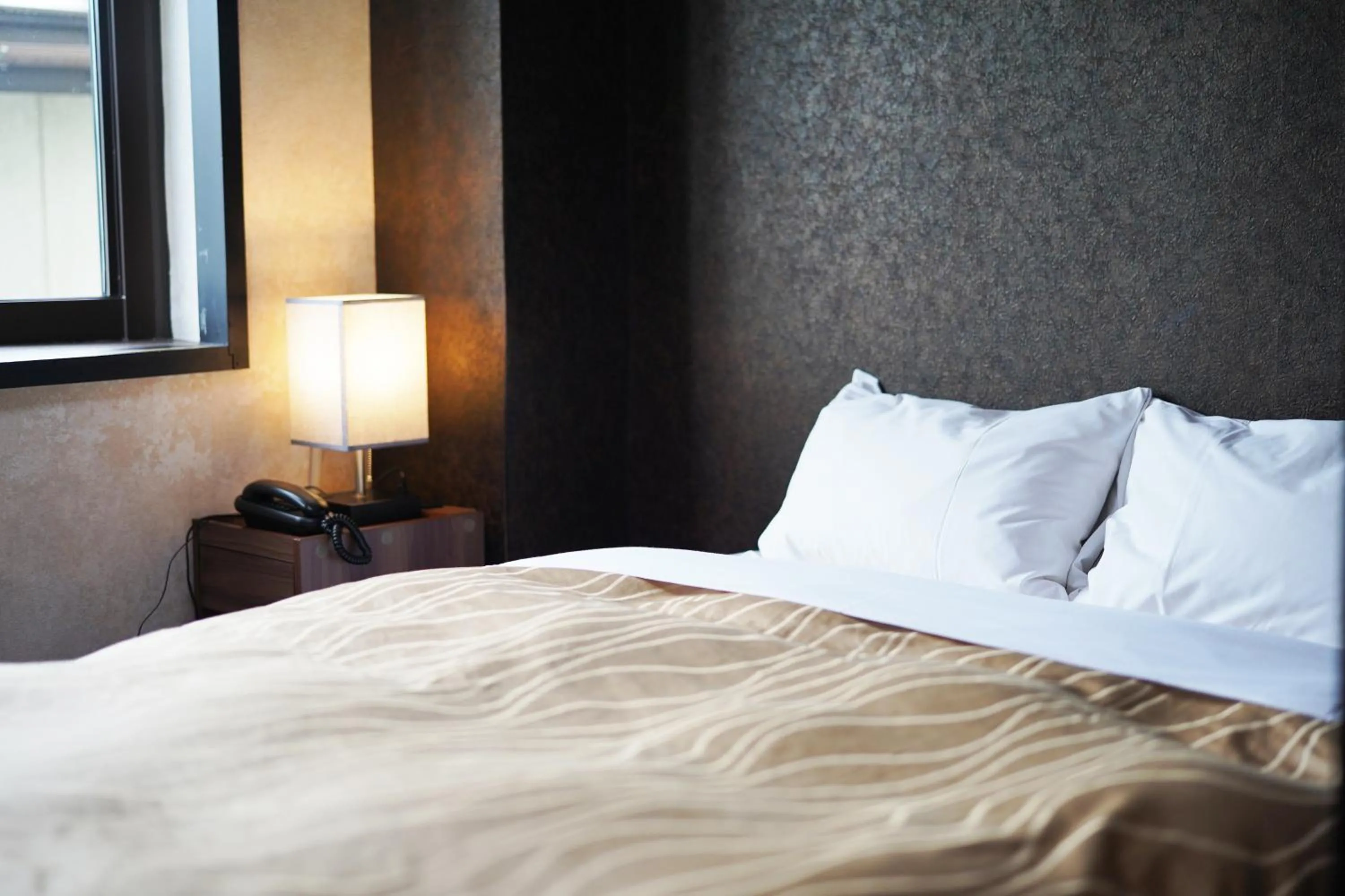Bed in Hotel Chino