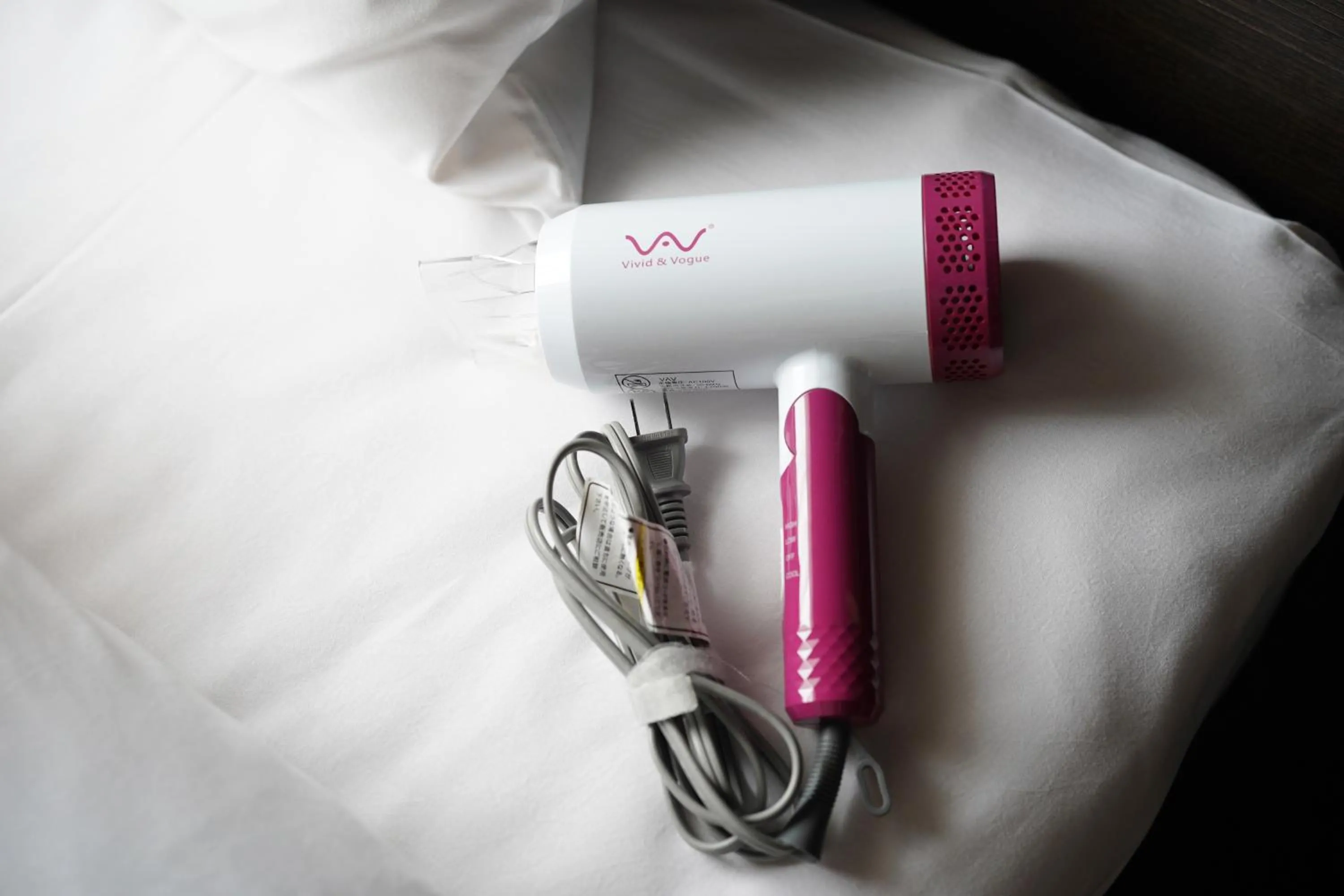 hair dryier in Hotel Chino